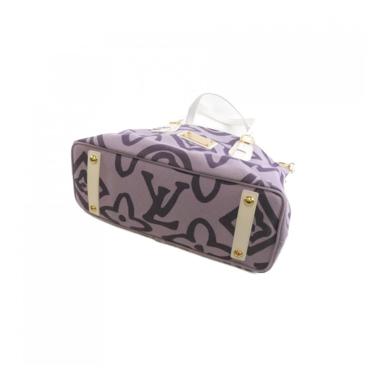 Louis Vuitton Lilac Canvas Handbag (Pre-Owned)