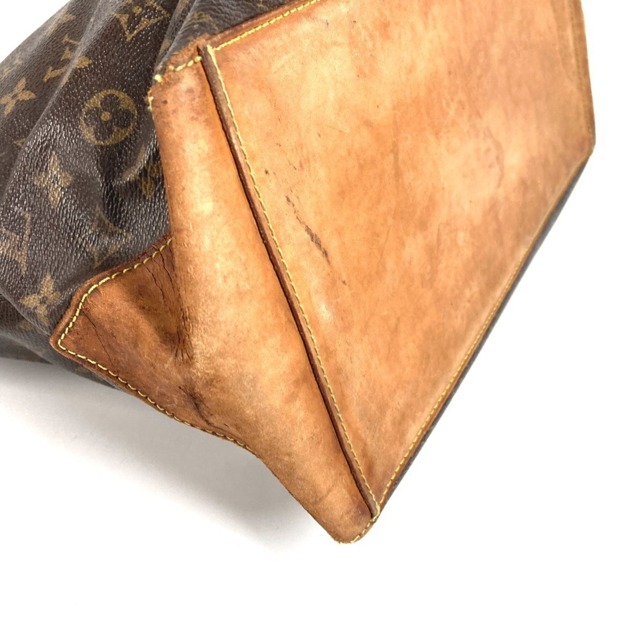 Louis Vuitton Brown Monogram Shoulder Bag Tote Bag (Pre-Owned)