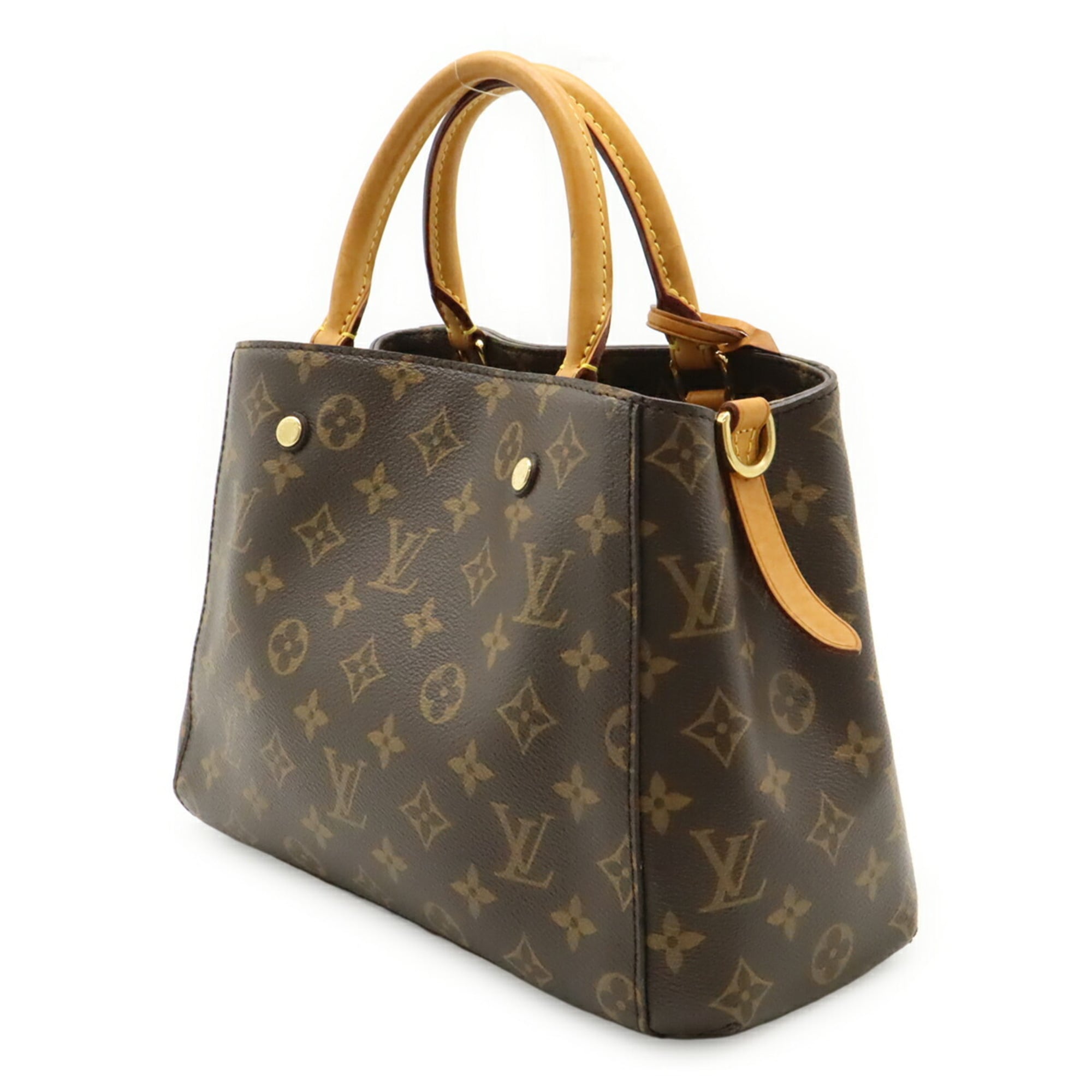 Louis Vuitton Brown Monogram Monogram Canvas Pvc Handbag Shoulder Bag (Pre-Owned)
