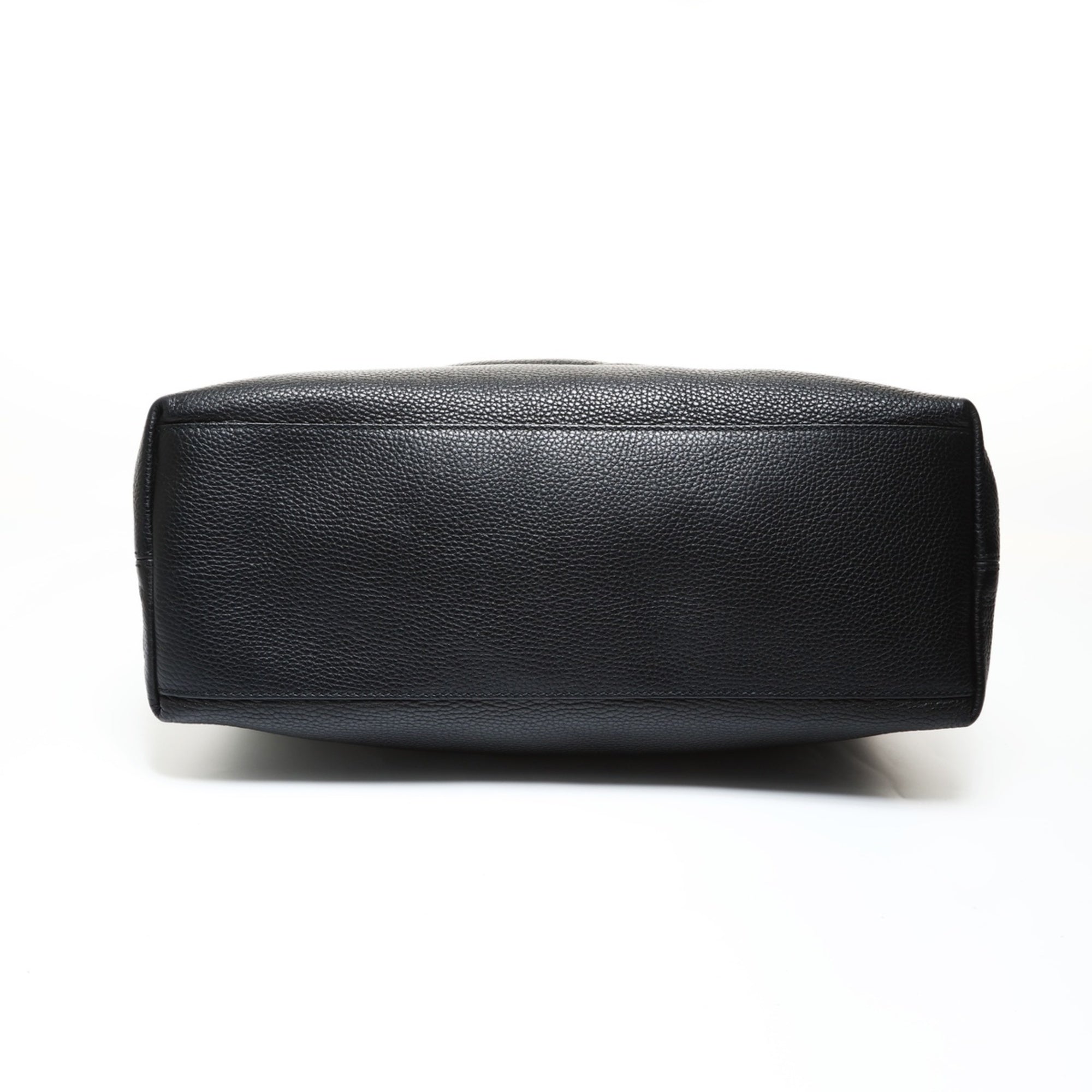 Gucci Soho Black Leather Shoulder Bag (Pre-Owned)