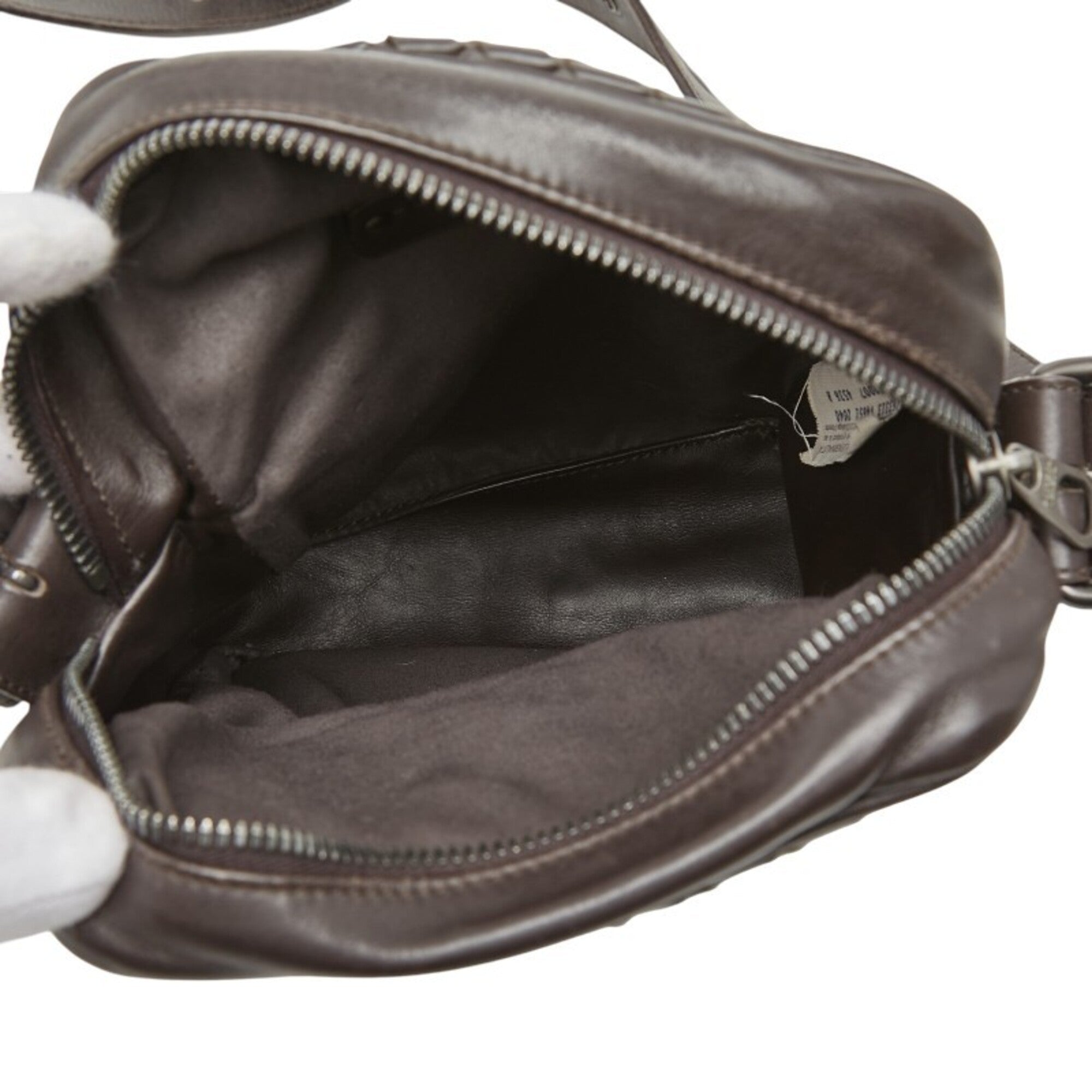 Bottega Veneta Brown Leather Shoulder Bag (Pre-Owned)