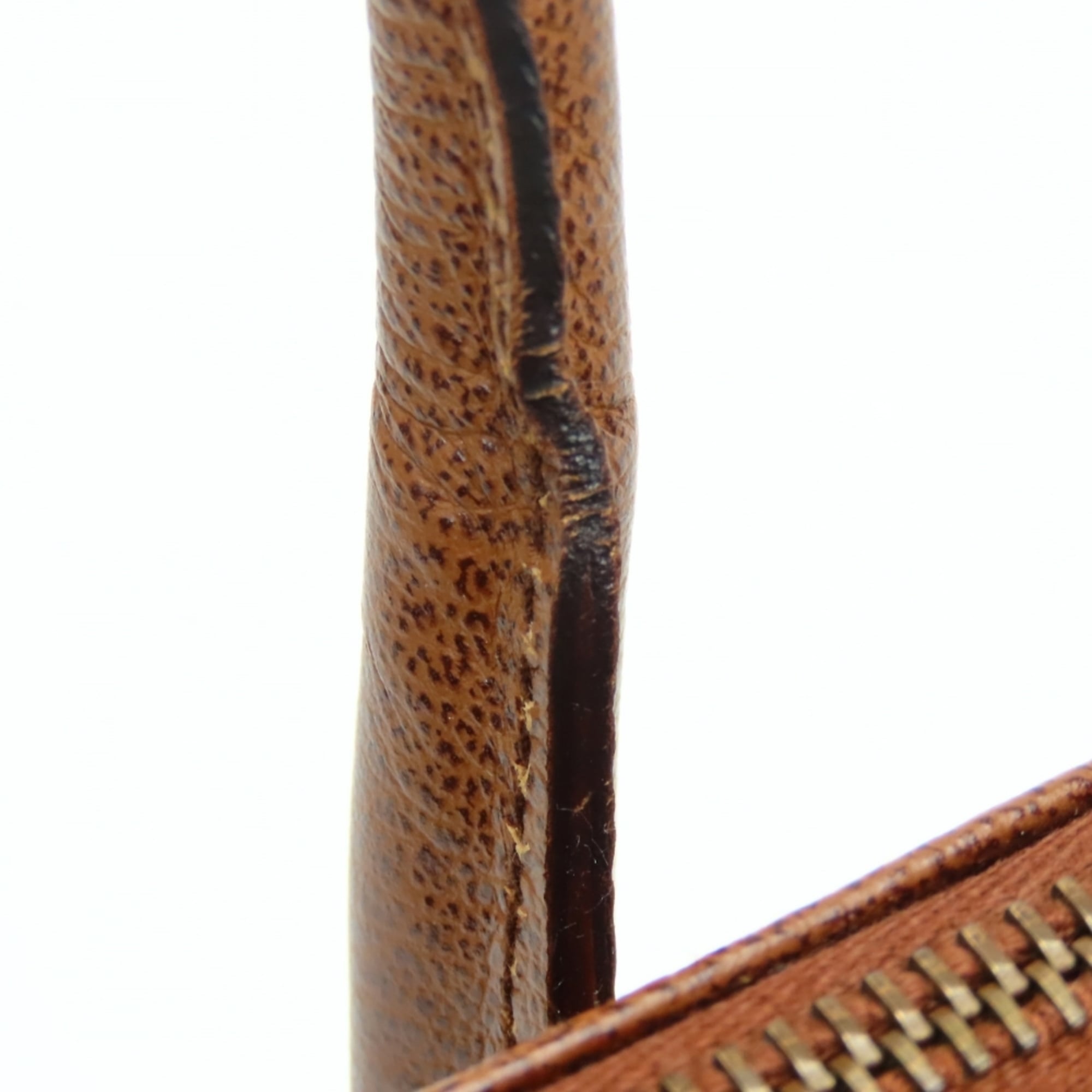 Salvatore Ferragamo Brown Leather Handbag (Pre-Owned)