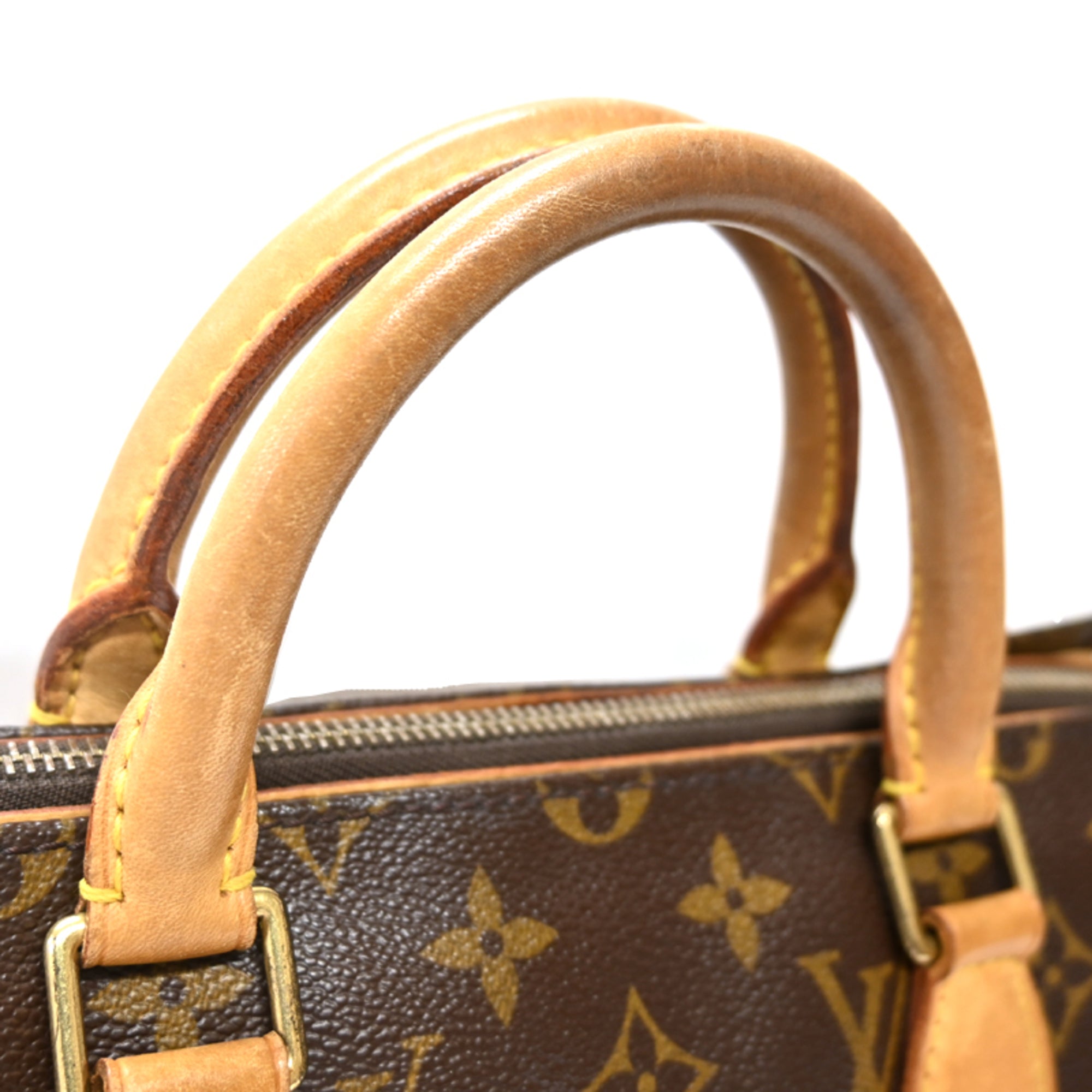 Louis Vuitton Brown Monogram Handbag (Pre-Owned)