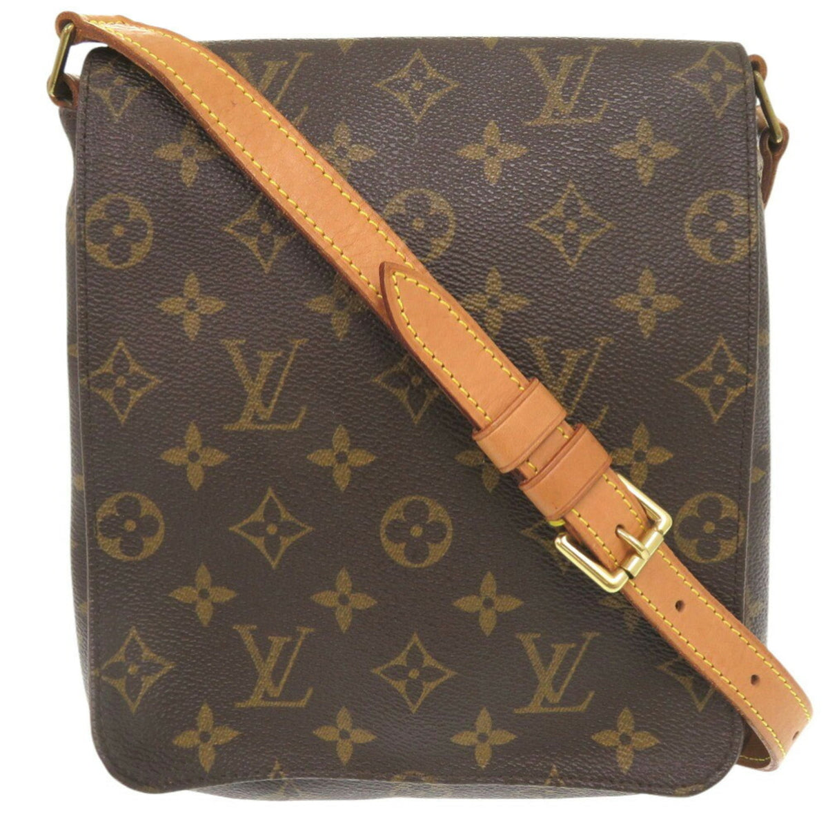 Louis Vuitton Brown Monogram Shoulder Bag (Pre-Owned)