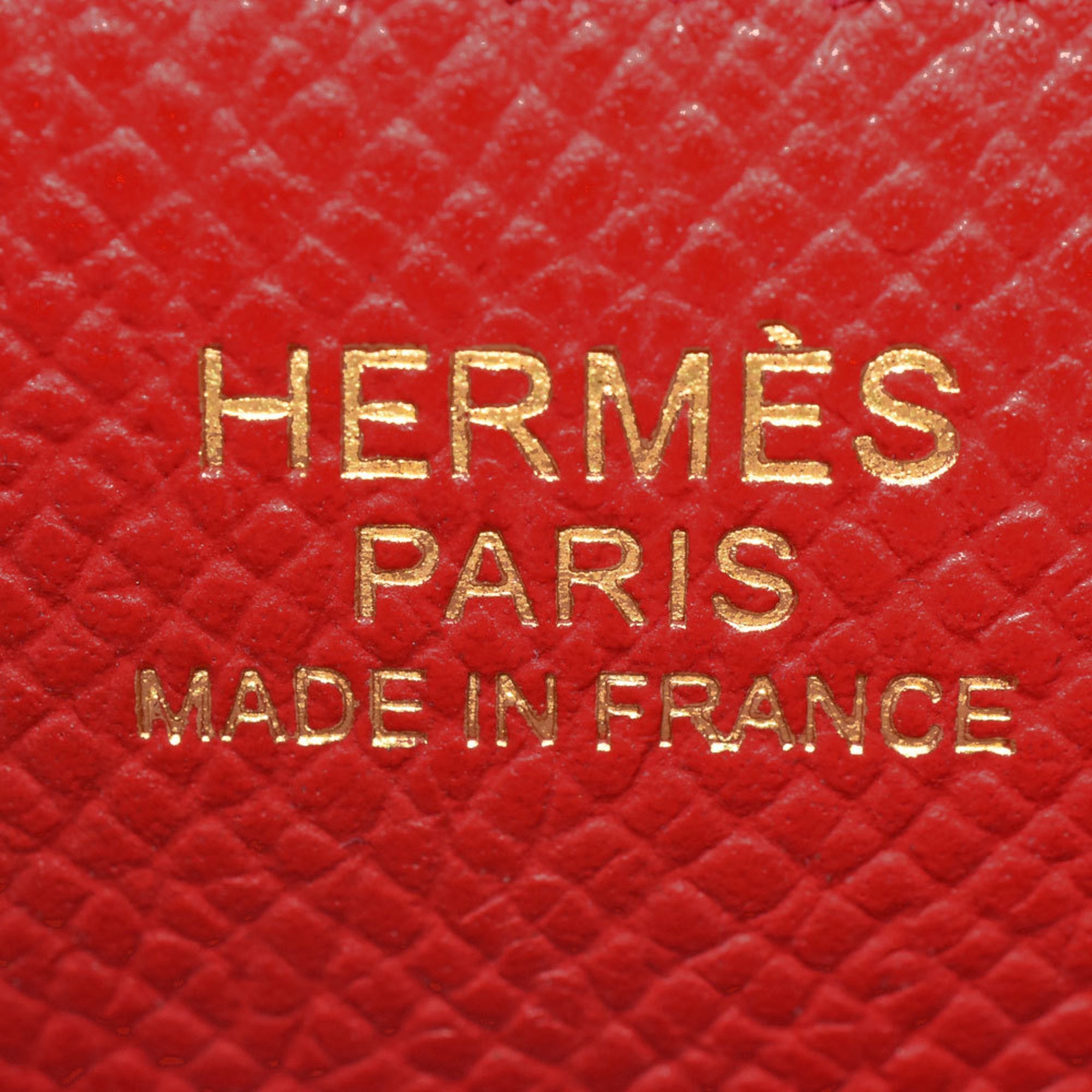 Hermes Constance Red Color Leather Shoulder Bag (Pre-Owned)