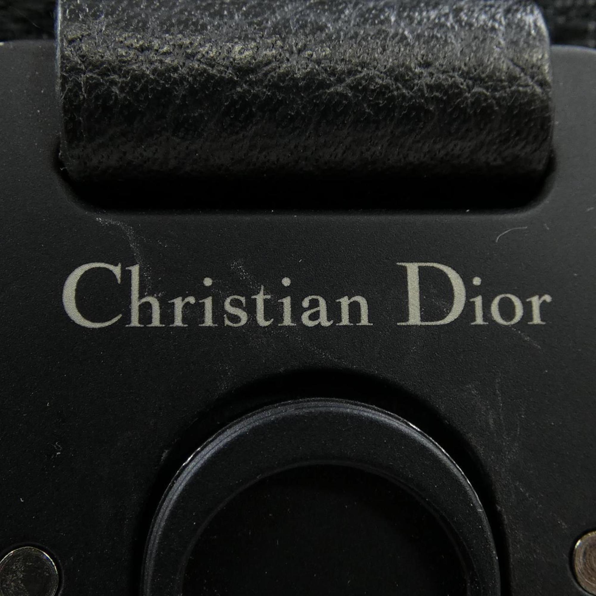 Christian Dior Black Navy Jacquard Backpack (Pre-Owned)