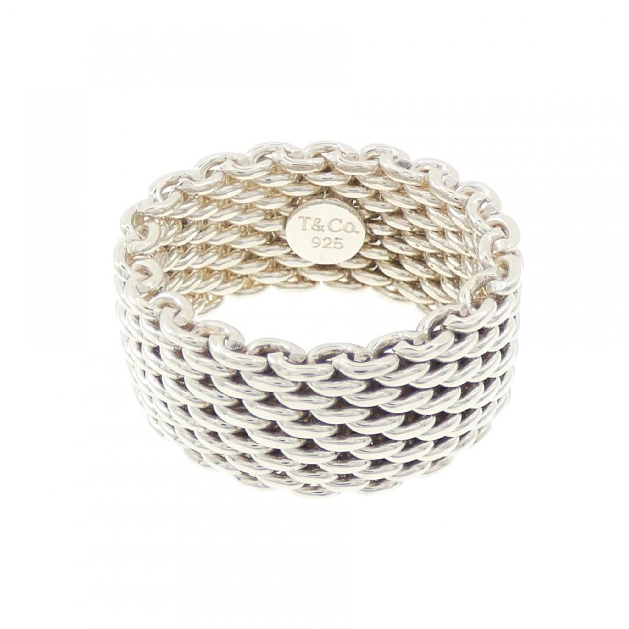 Tiffany Silver 925 Band Ring (Pre-Owned)