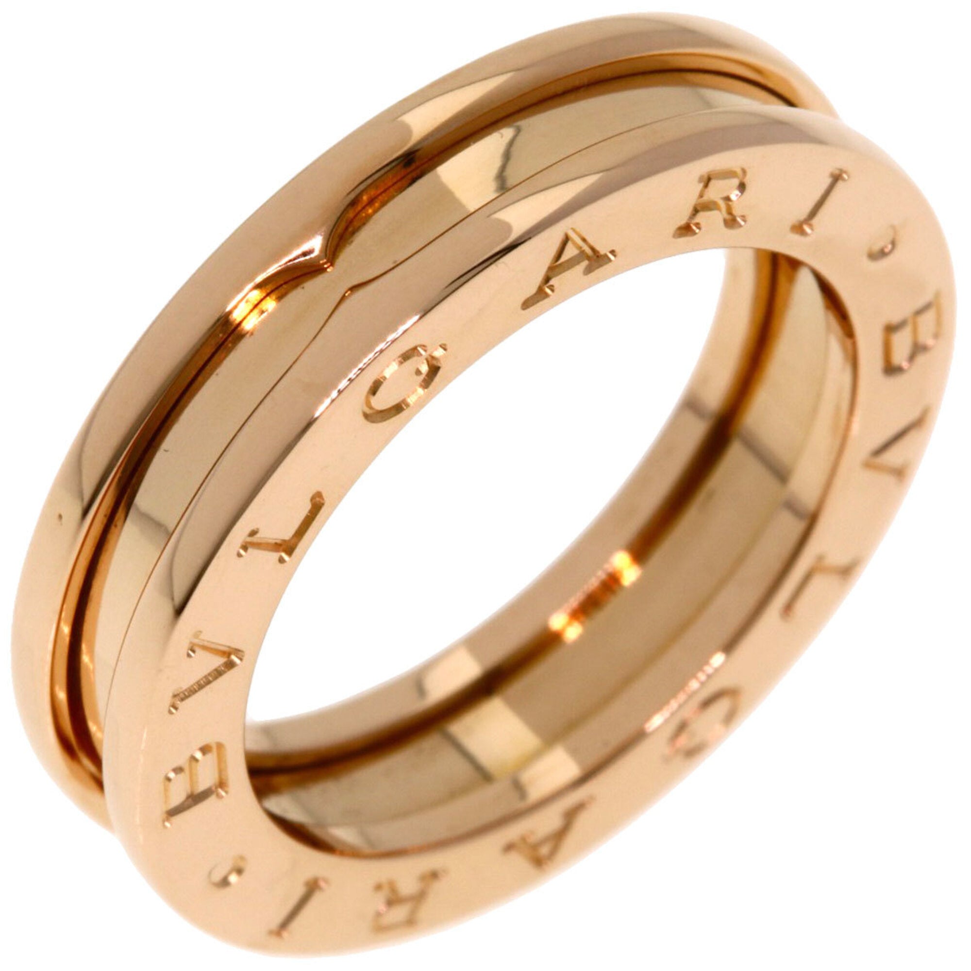 Bvlgari B.Zero1 Pink Gold (18K) Band Ring (Pre-Owned)