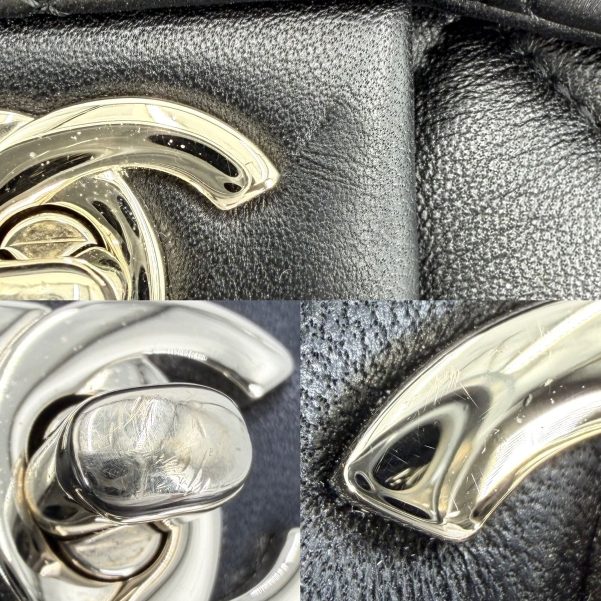 Chanel Black Leather (Pre-Owned)