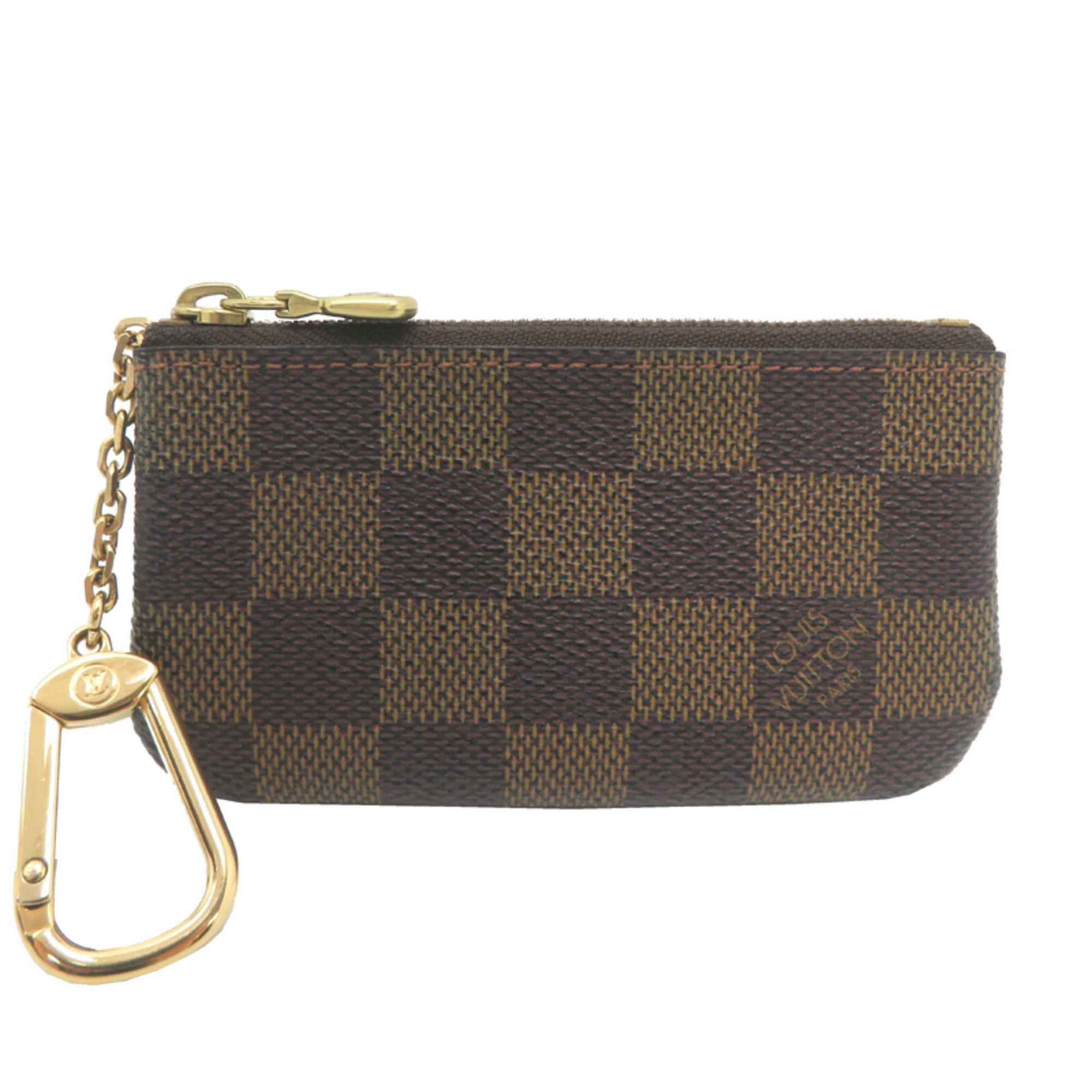 Louis Vuitton Brown Damier Canvas Coin Purse/Coin Case (Pre-Owned)