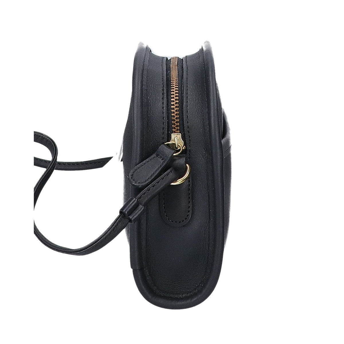 Coach Black Leather Shoulder Bag (Pre-Owned)