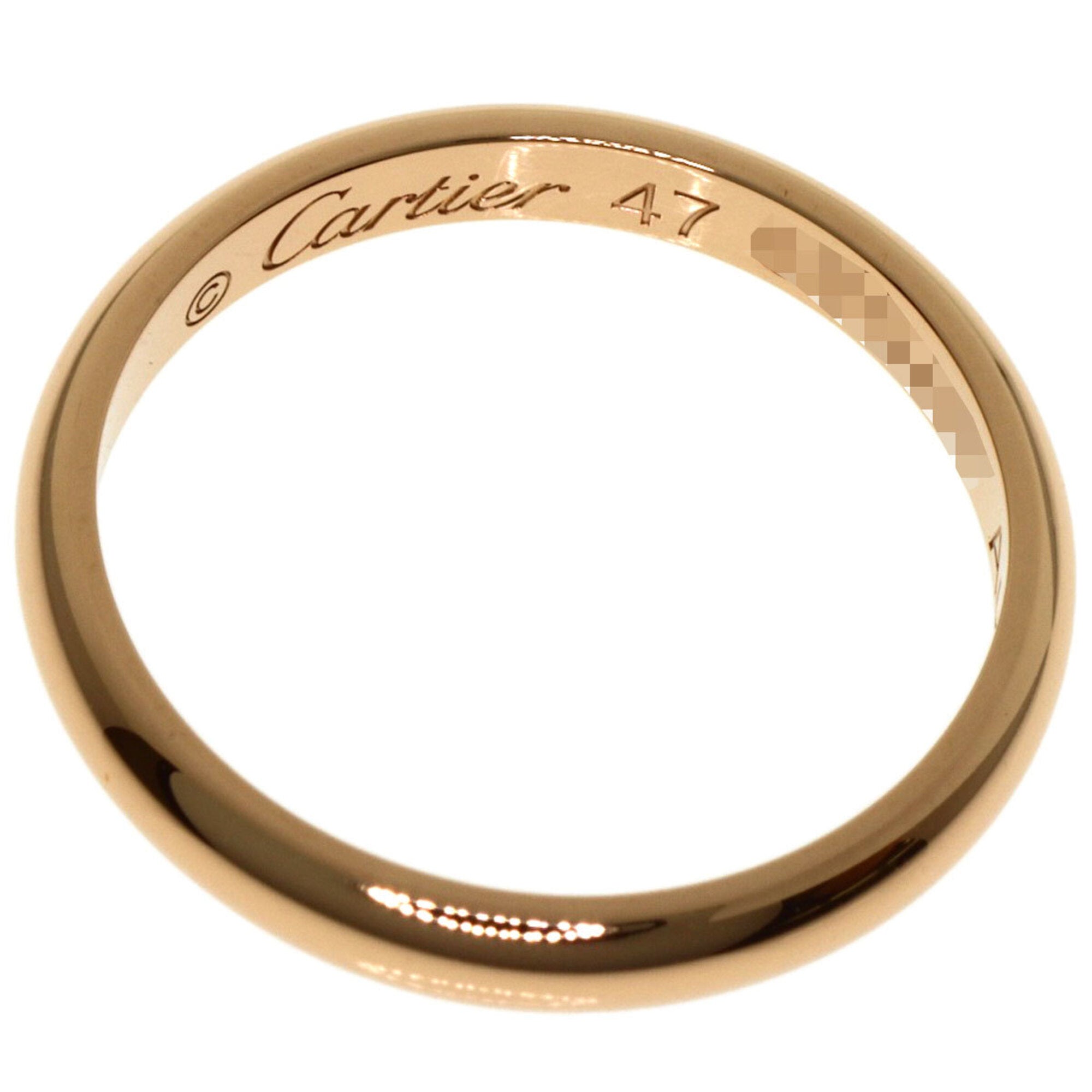 Cartier Pink Gold (18K) Band Ring (Pre-Owned)