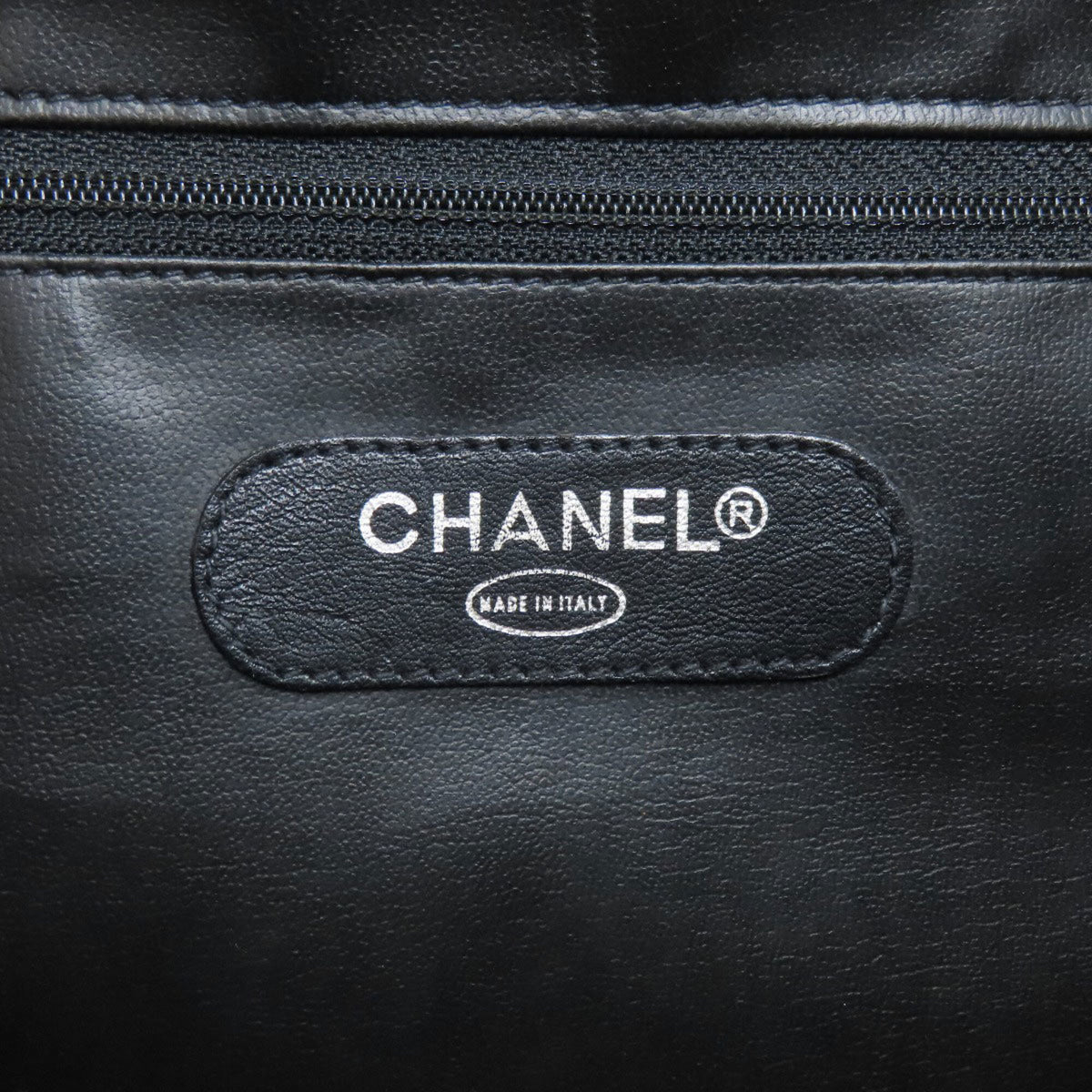 Chanel Black Canvas Briefcase (Pre-Owned)