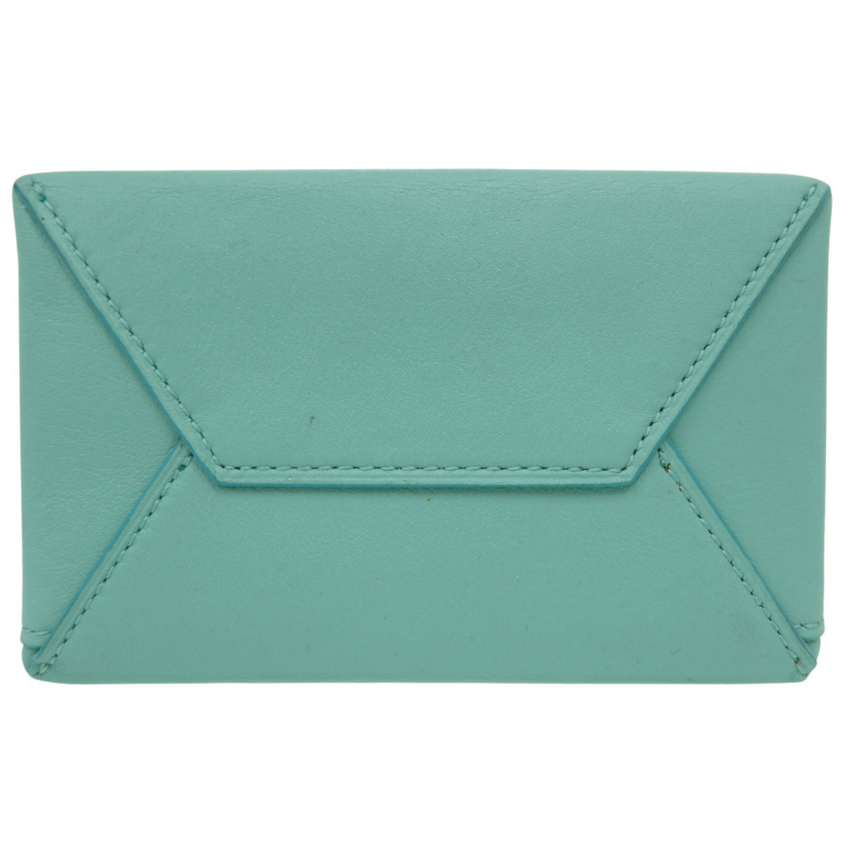 Tiffany Light Blue Tiffany Blue Leather Handbag (Pre-Owned)