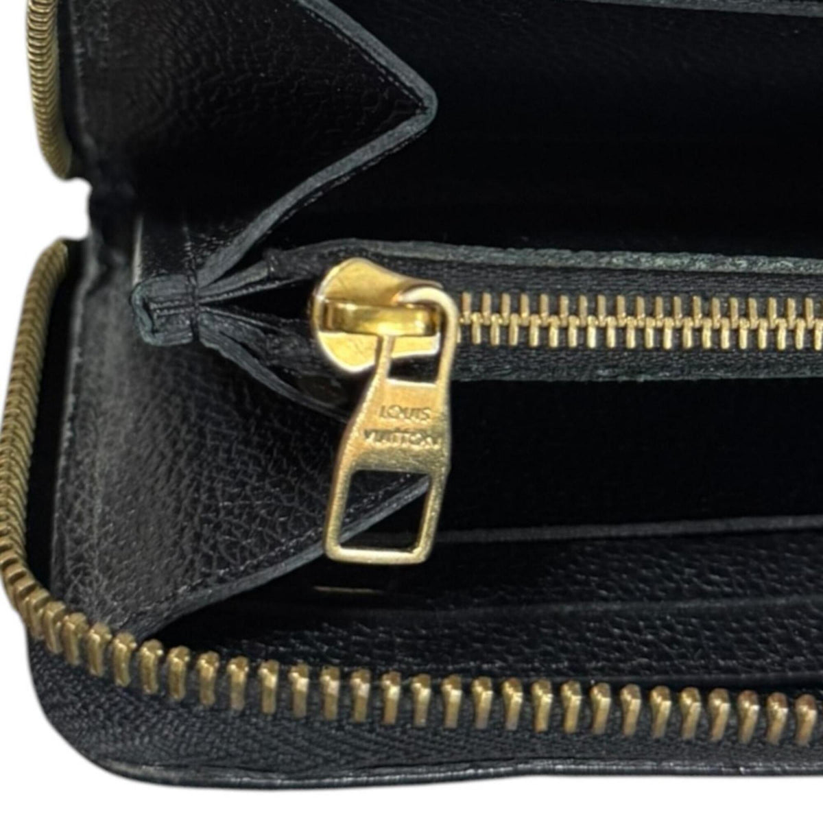 Louis Vuitton Black Or Monogram Empreinte Long Wallet (Bi-Fold) (Pre-Owned)