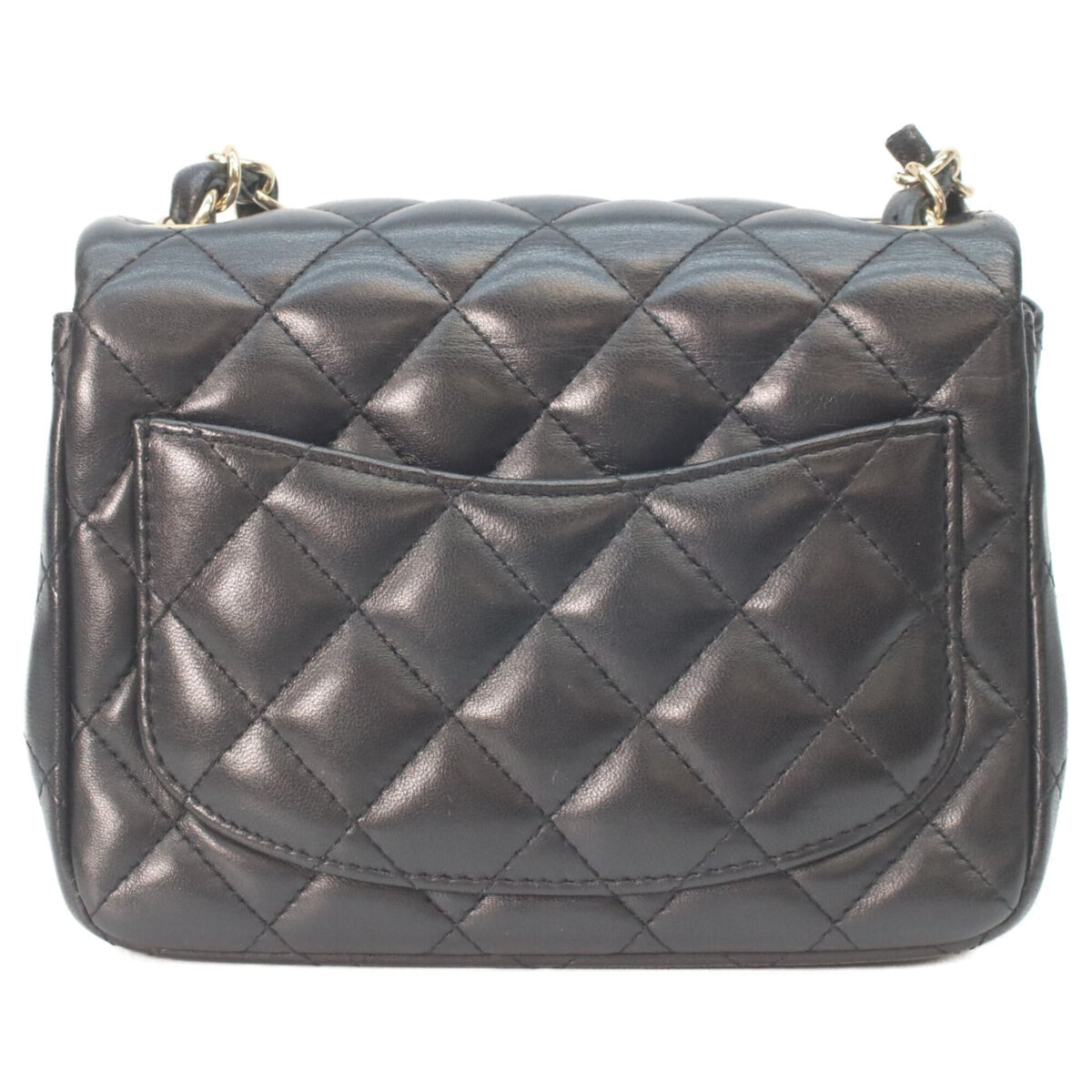 Chanel Black Leather Shoulder Bag (Pre-Owned)