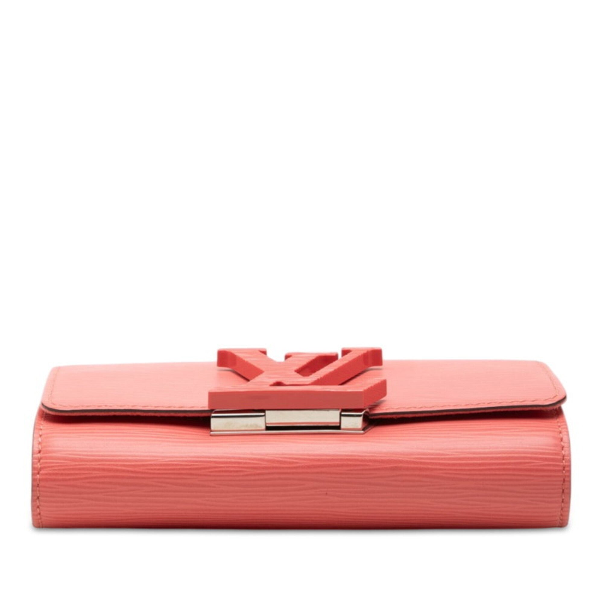 Louis Vuitton Pink Leather Shoulder Bag (Pre-Owned)