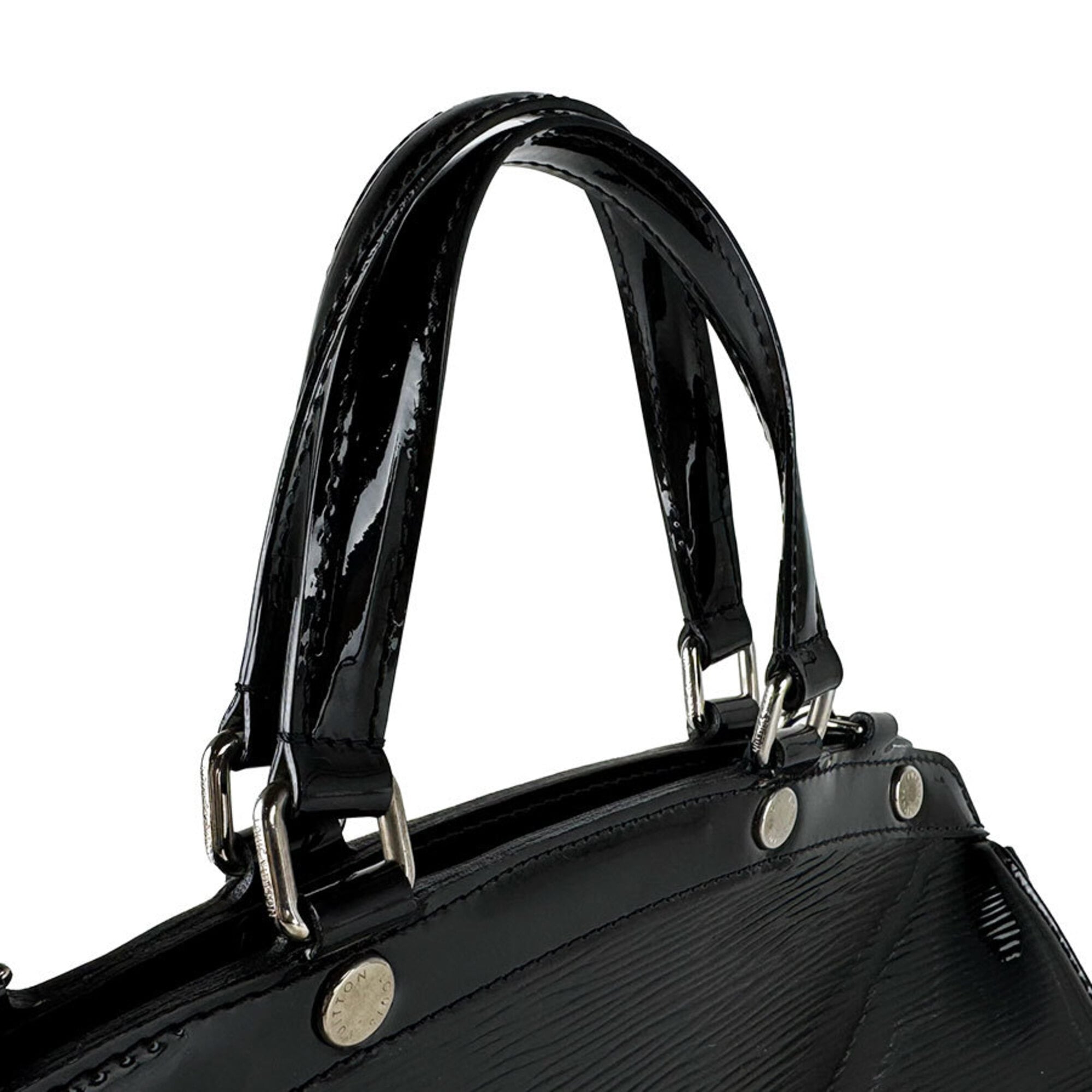 Louis Vuitton Noir Handbag Shoulder Bag (Pre-Owned)