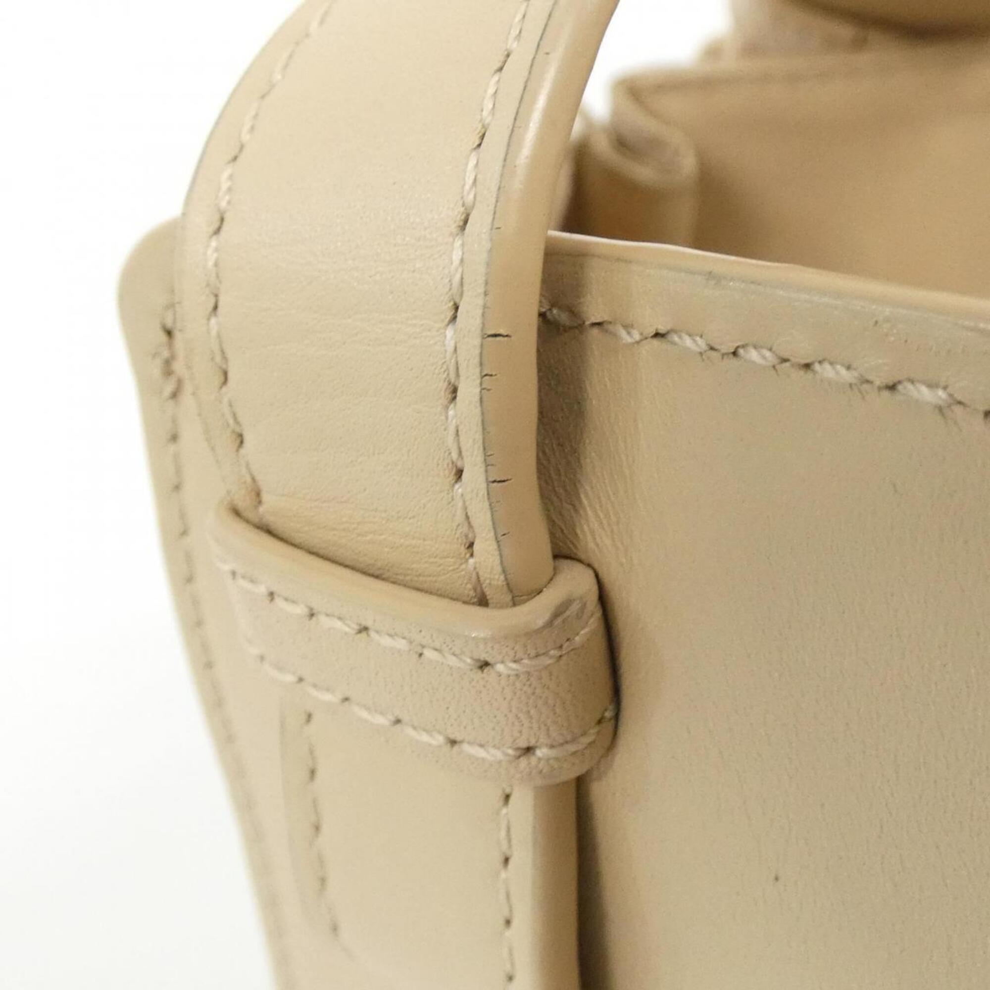 Loewe Beige Leather Shoulder Bag (Pre-Owned)