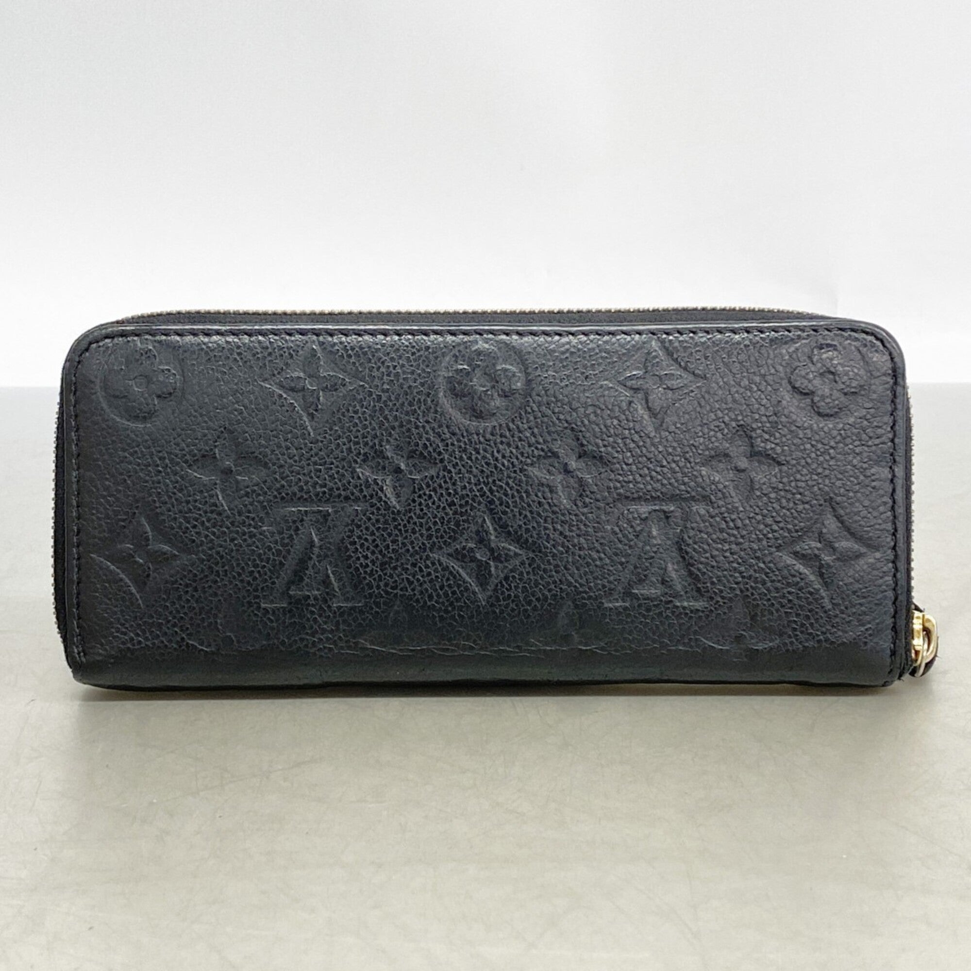 Louis Vuitton Noir Long Wallet (Bi-Fold) (Pre-Owned)