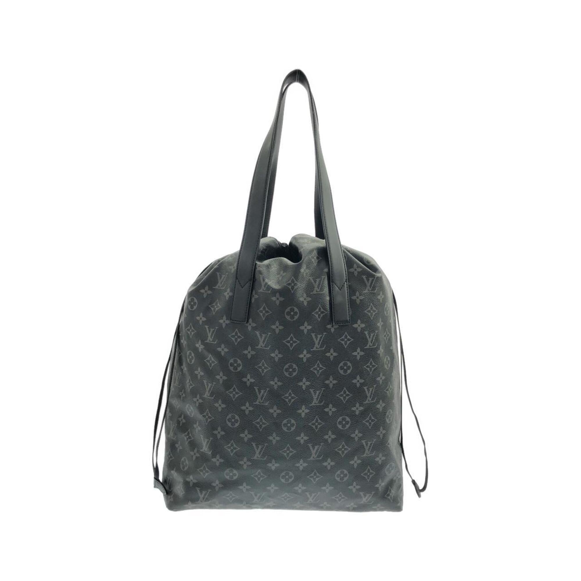 Louis Vuitton Black Coated Canvas Handbag (Pre-Owned)