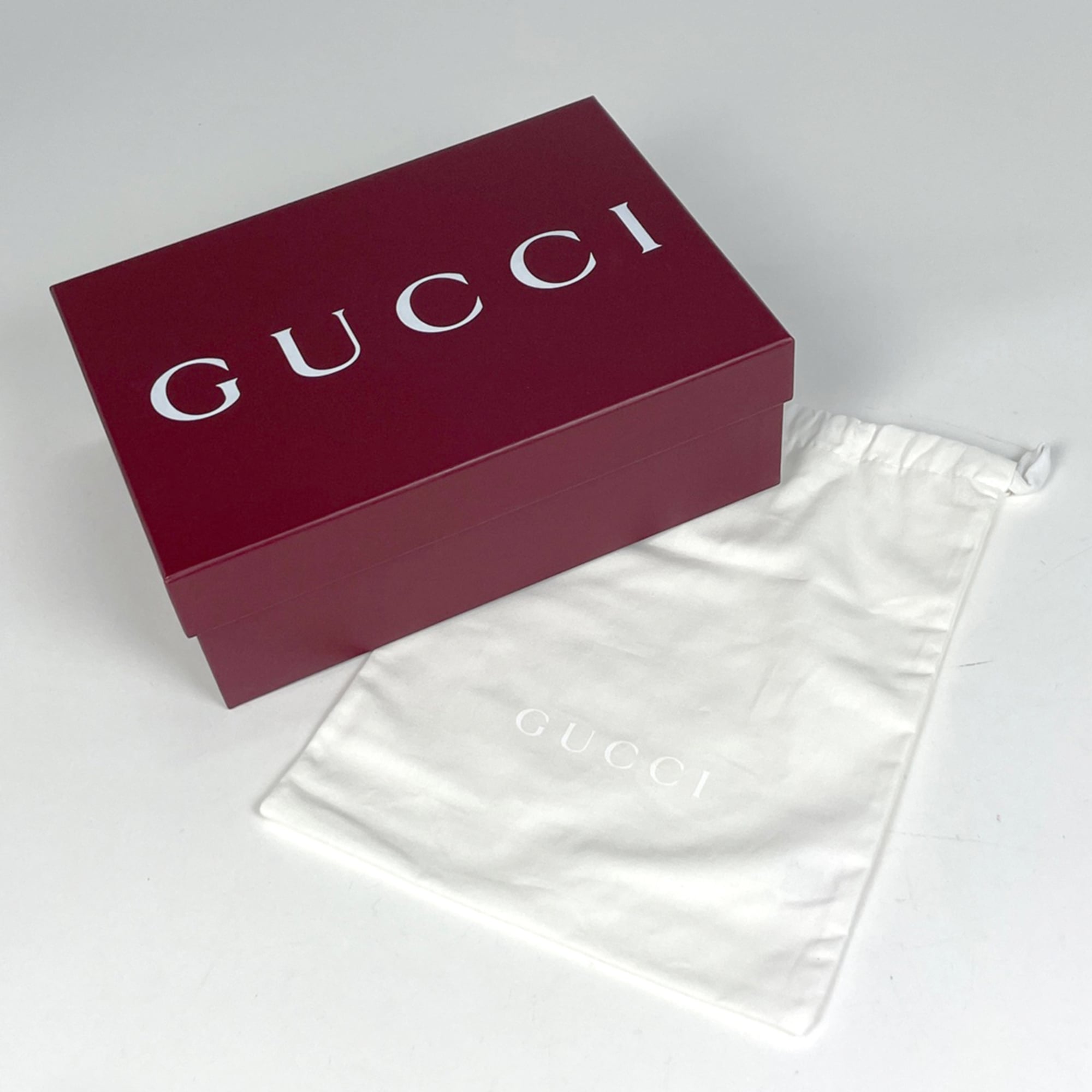 Gucci Beige Brown Canvas Leather Handbag (Pre-Owned)