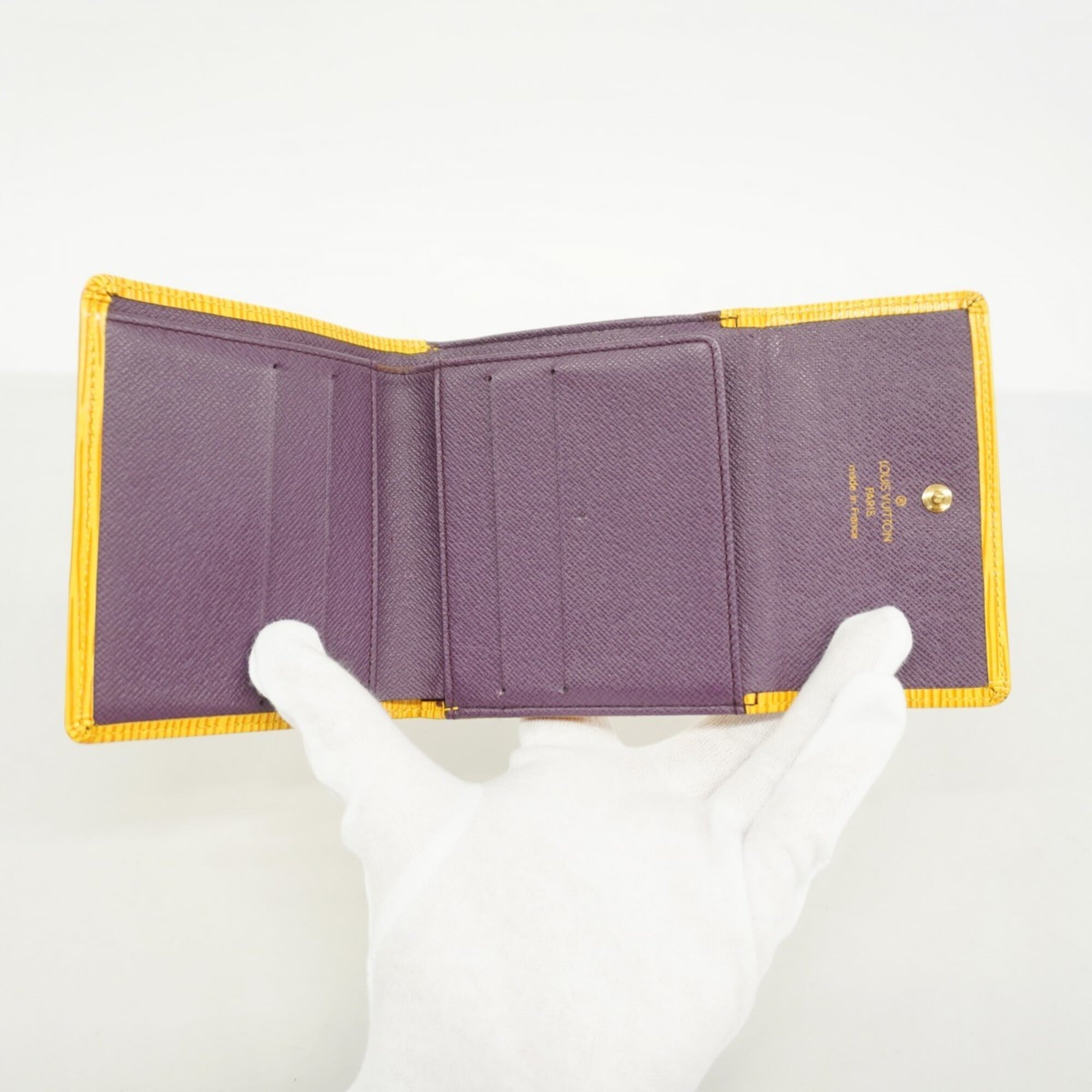 Louis Vuitton Jaune Wallet (Tri-Fold) (Pre-Owned)