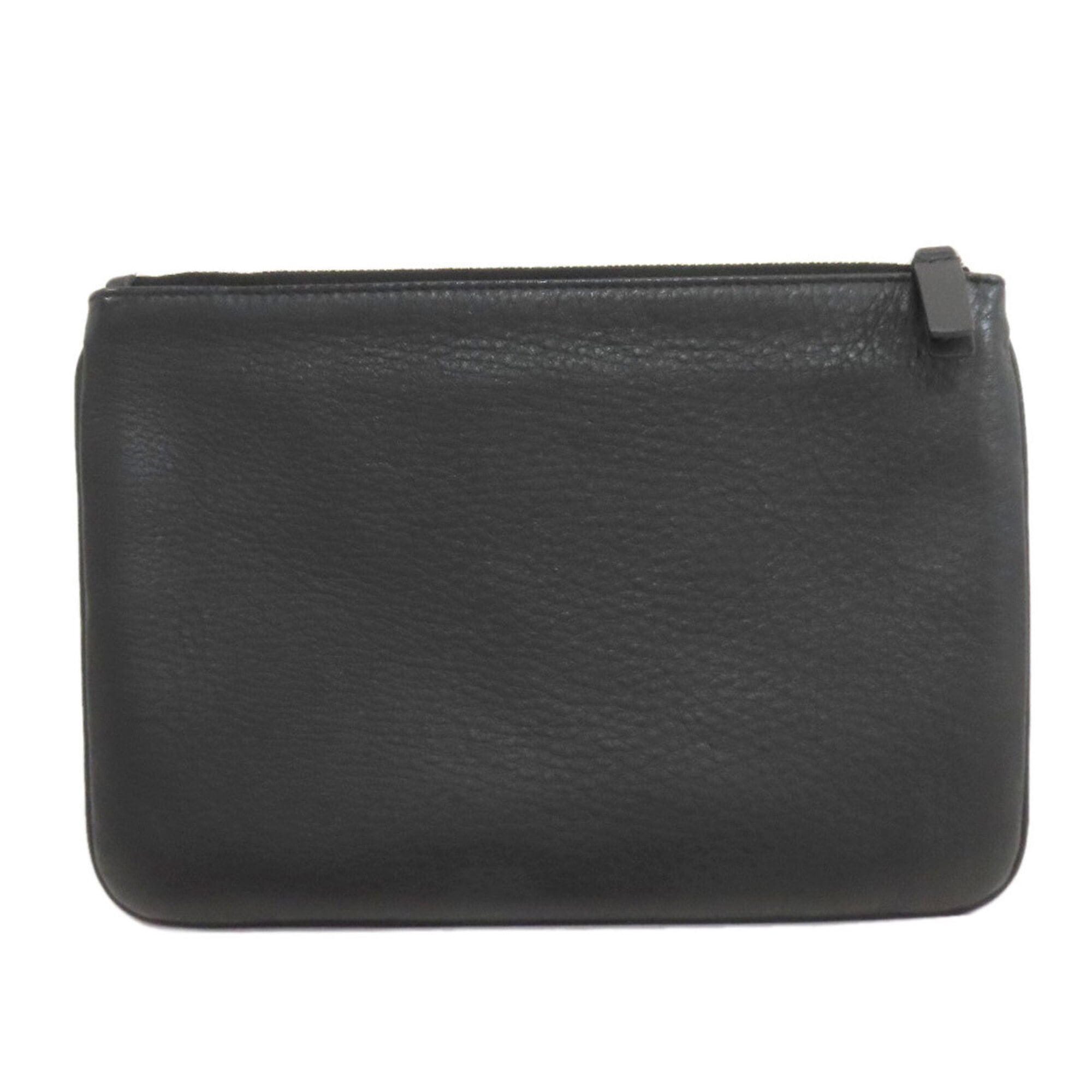 Balenciaga Black Leather Pouch (Pre-Owned)