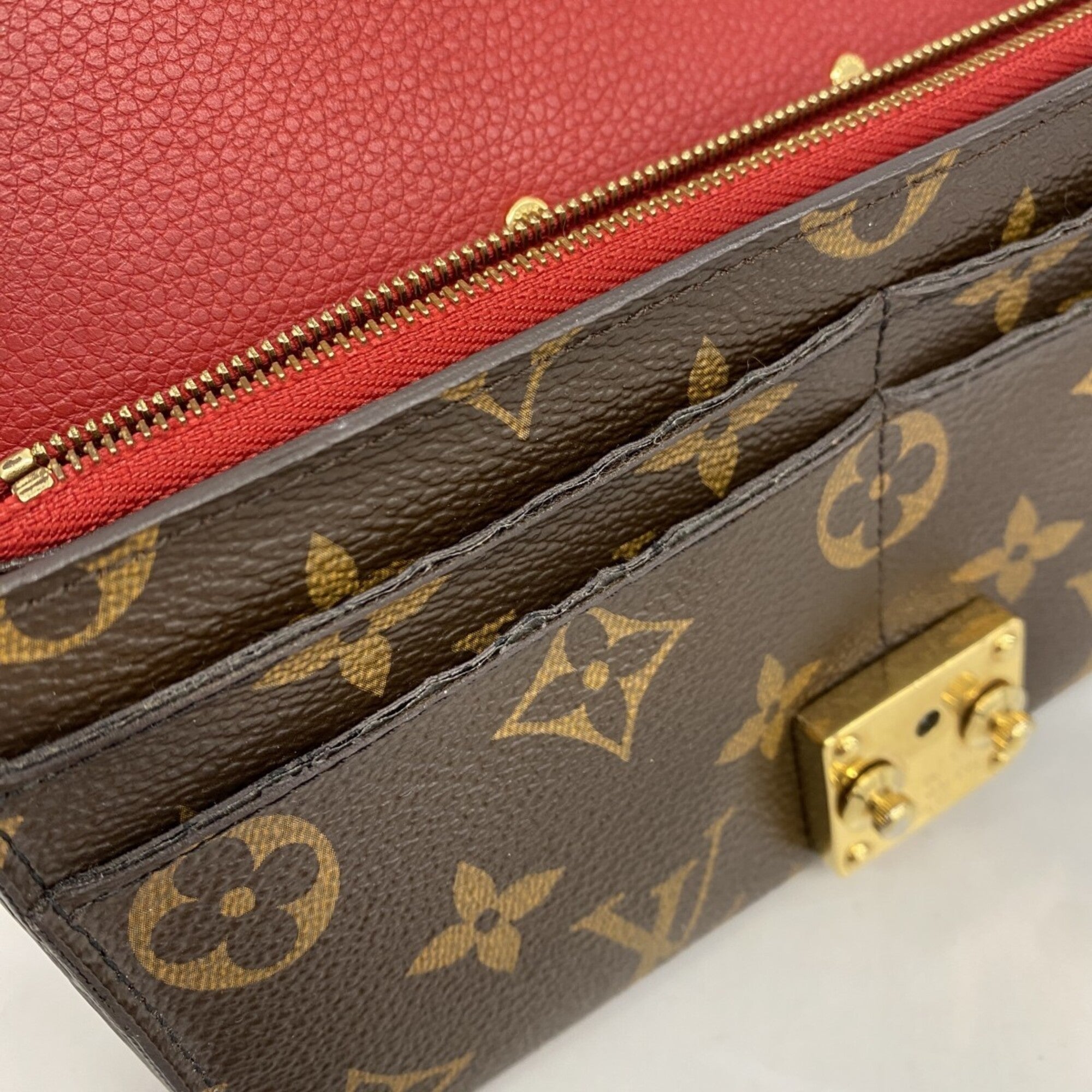 Louis Vuitton Cerise Long Wallet (Bi-Fold) (Pre-Owned)