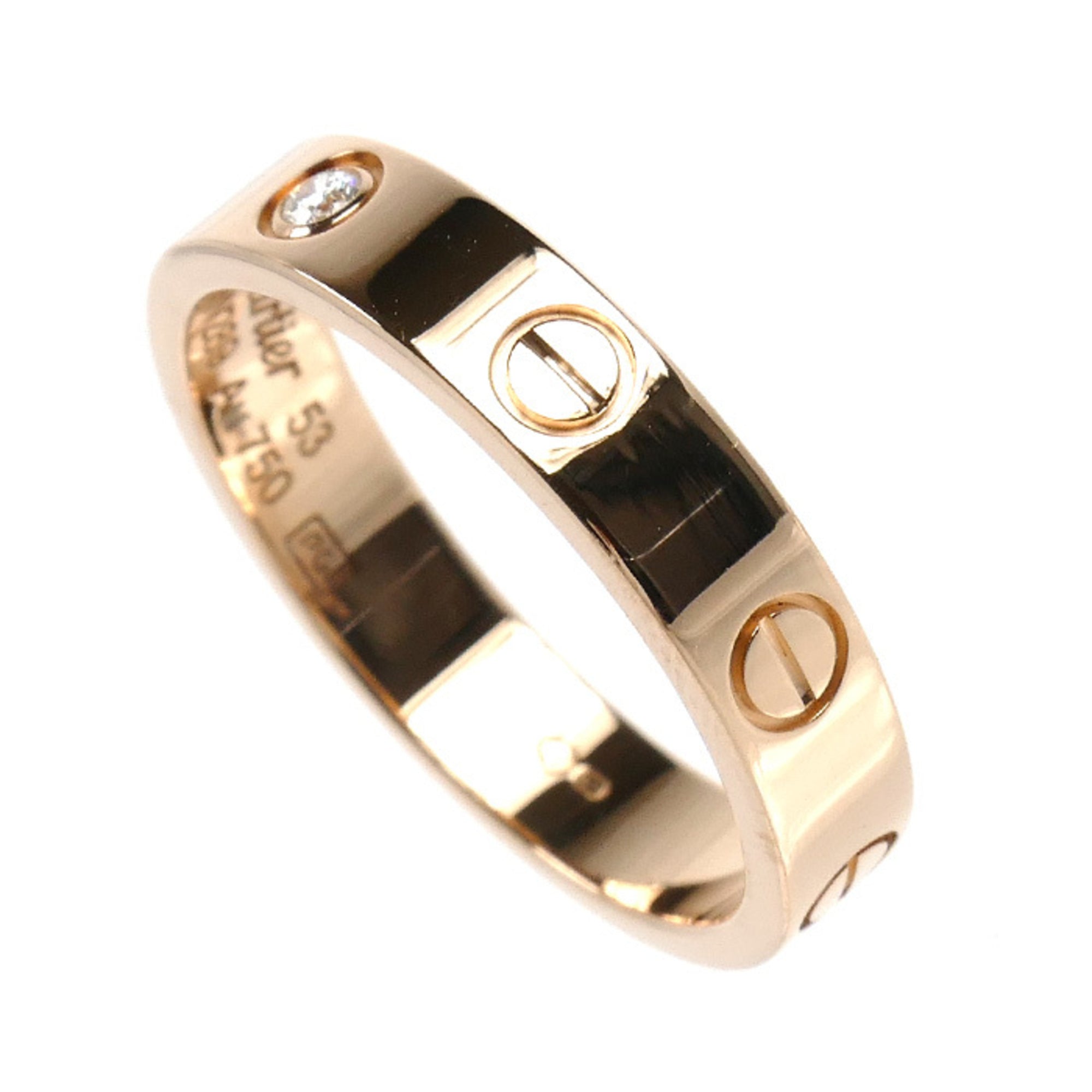 Cartier Pink Gold (18K) Band Ring (Pre-Owned)