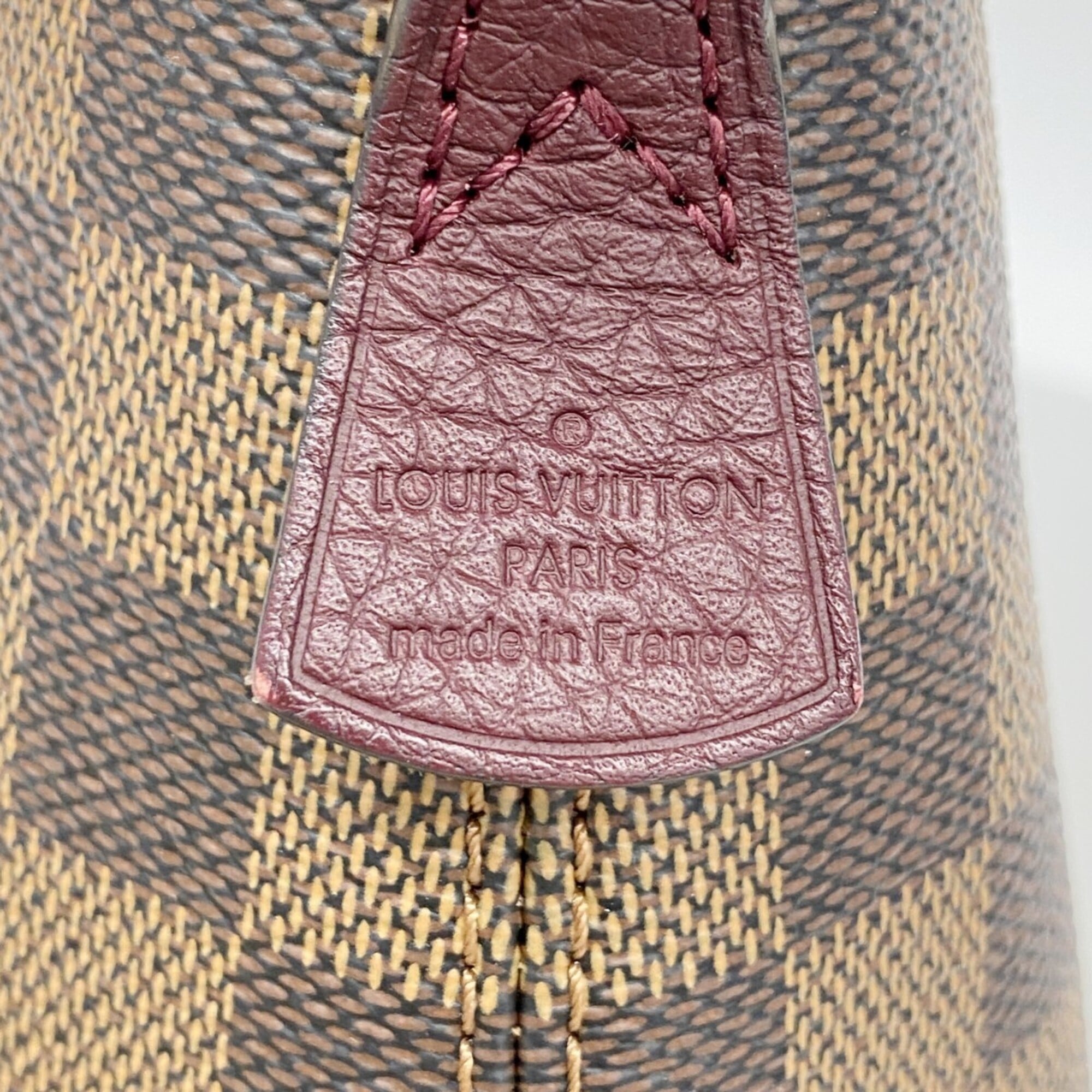 Louis Vuitton Ebene Fuchsia Handbag (Pre-Owned)