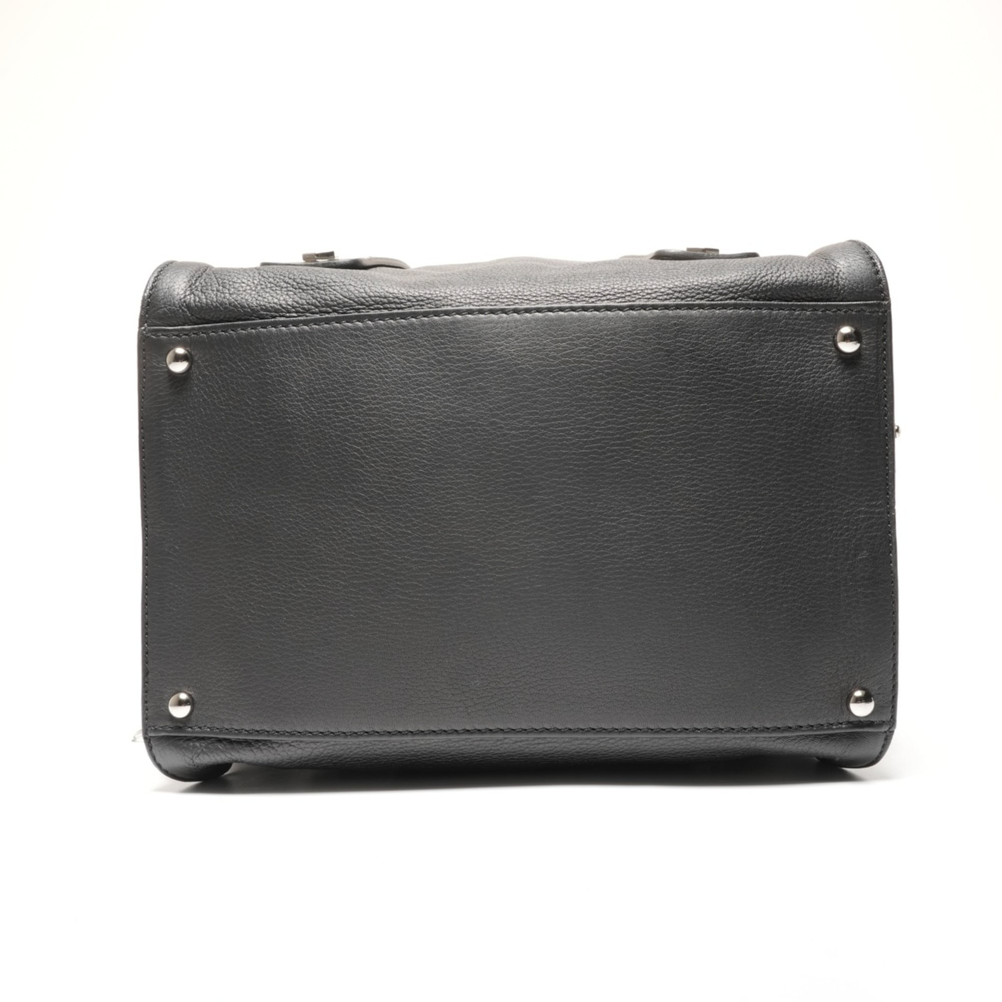 Chanel Black Leather Handbag (Pre-Owned)