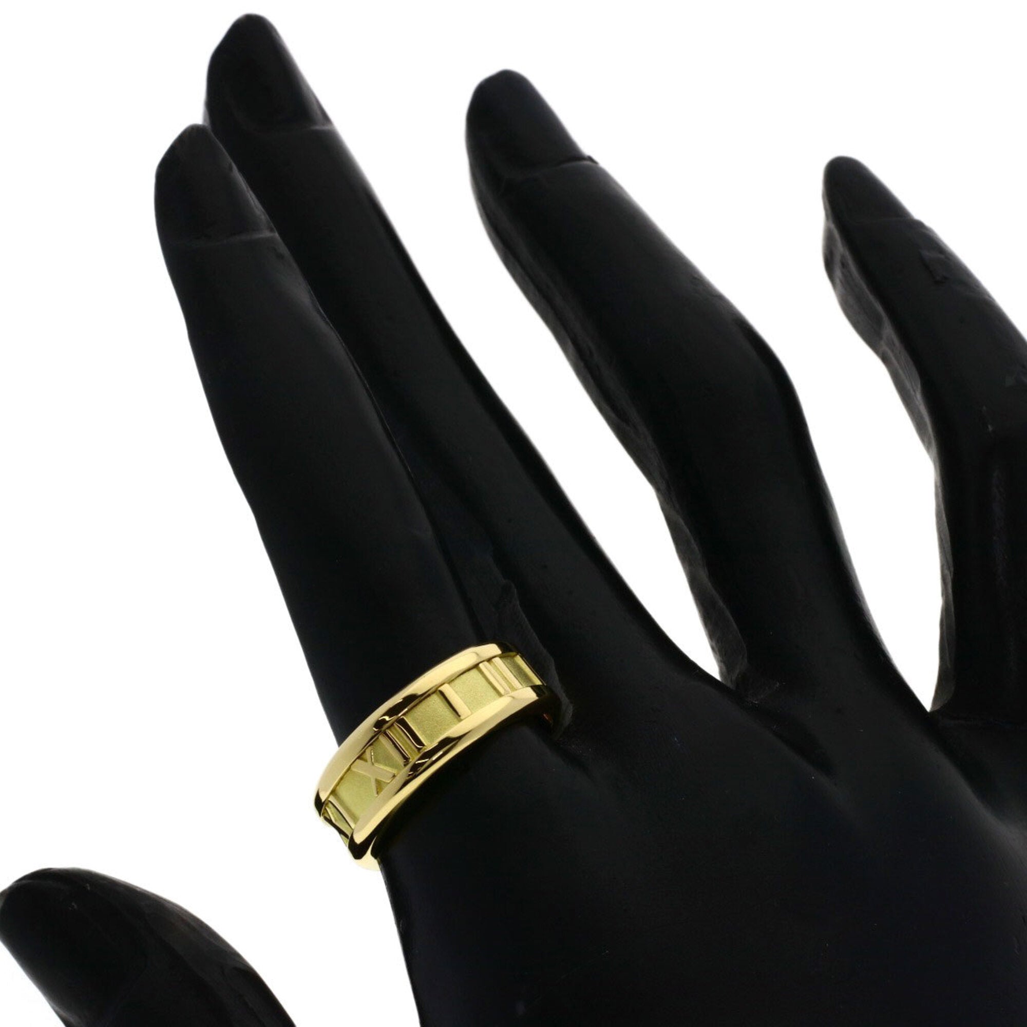 Tiffany Atlas Yellow Gold (18K) Band Ring (Pre-Owned)