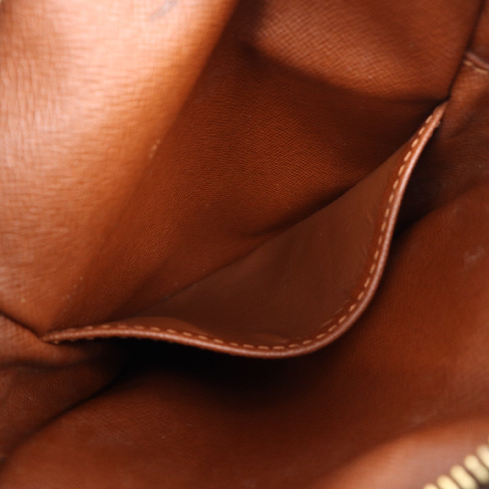Louis Vuitton Monogram Beige Brown Shoulder Bag (Pre-Owned)
