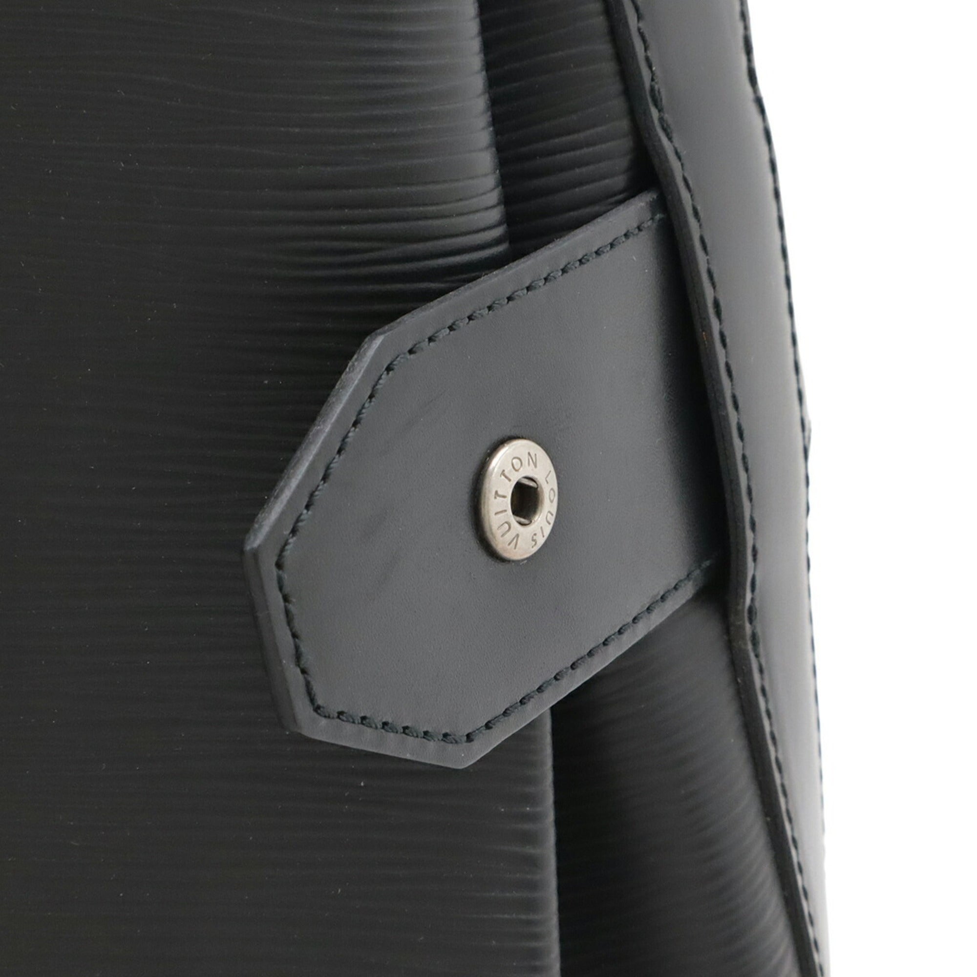 Louis Vuitton Epi Black Noir Epi Leather Shoulder Bag (Pre-Owned)