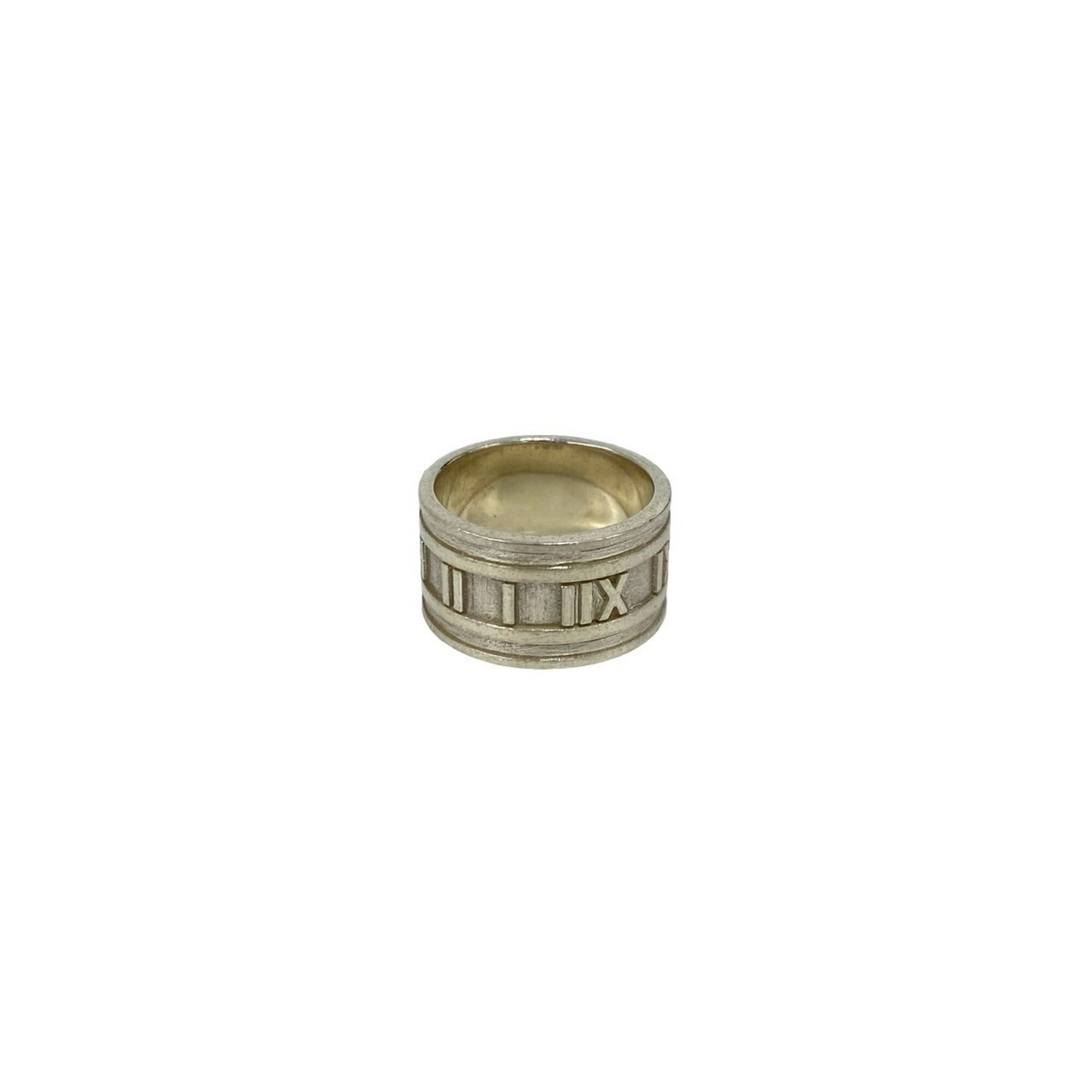 Tiffany Silver Silver 925 Band Ring (Pre-Owned)