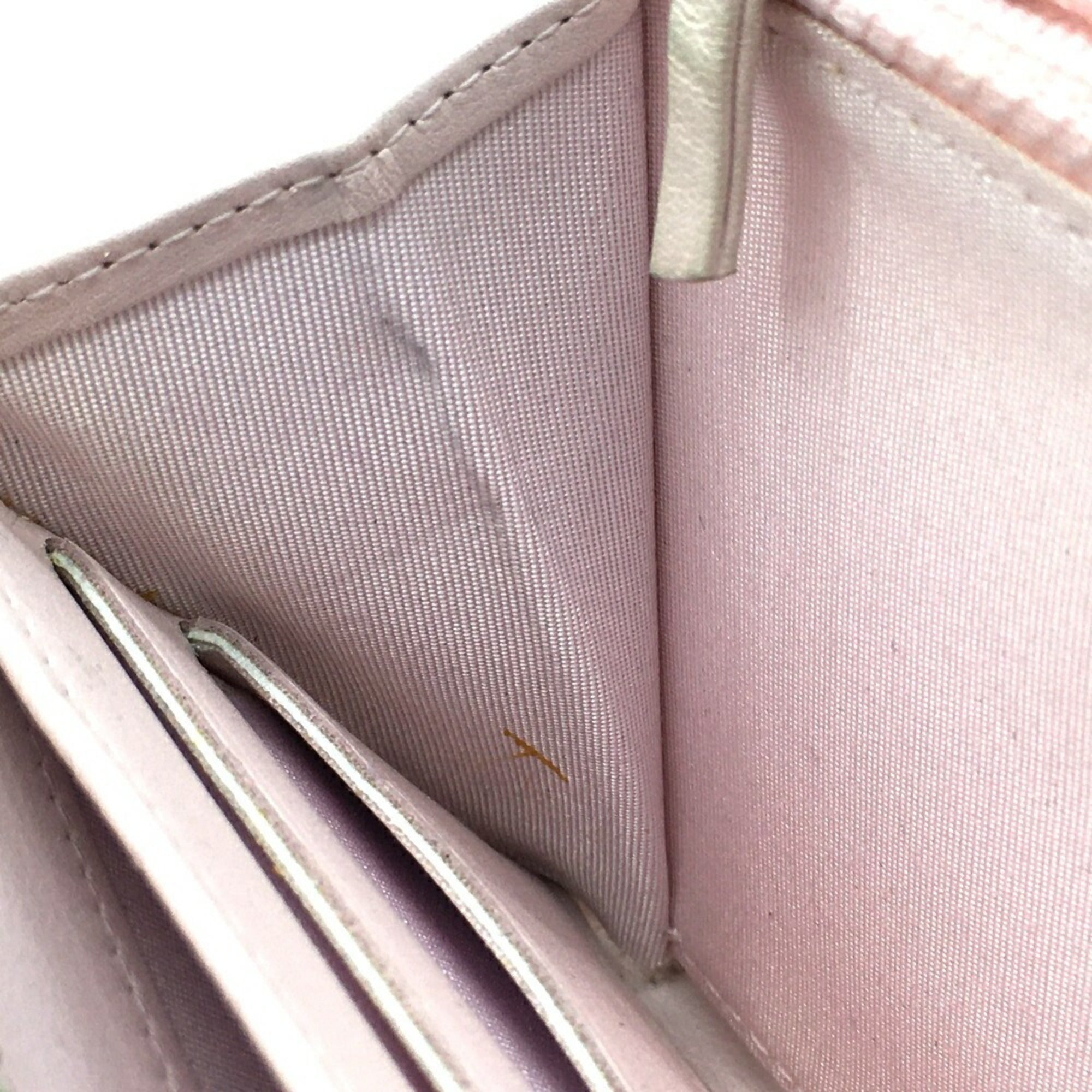 Chanel Deauville Pink Tweed Leather Long Wallet (Bi-Fold) (Pre-Owned)