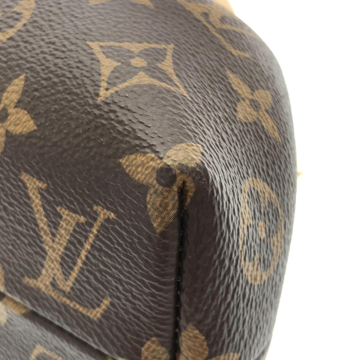 Louis Vuitton Marron Coated Canvas Handbag (Pre-Owned)
