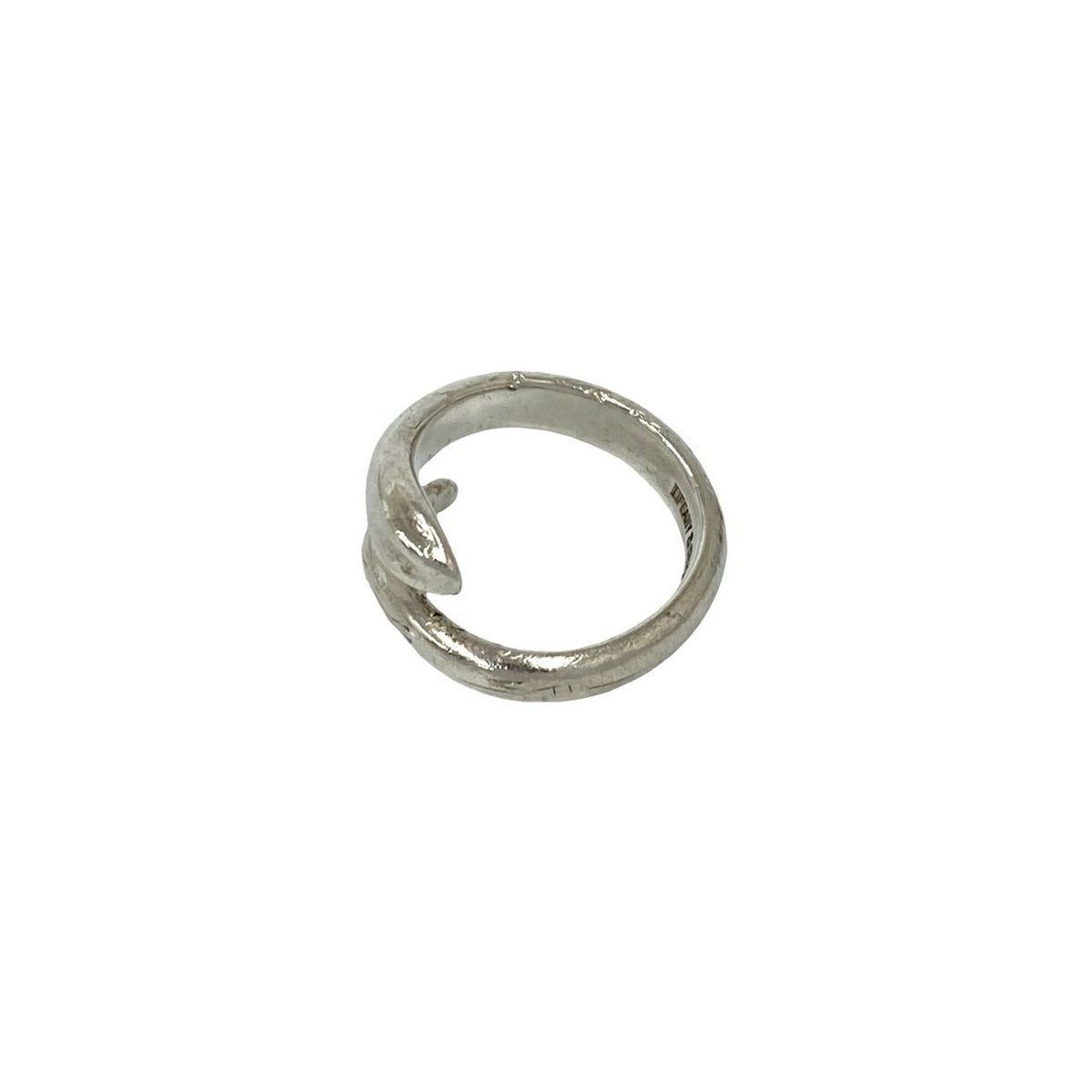 Tiffany Silver Silver 925 Band Ring (Pre-Owned)