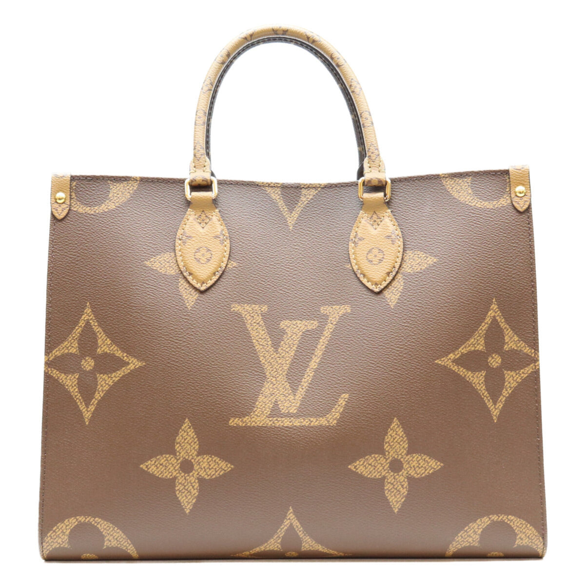 Louis Vuitton Brown Monogram Reverse Shoulder Bag (Pre-Owned)