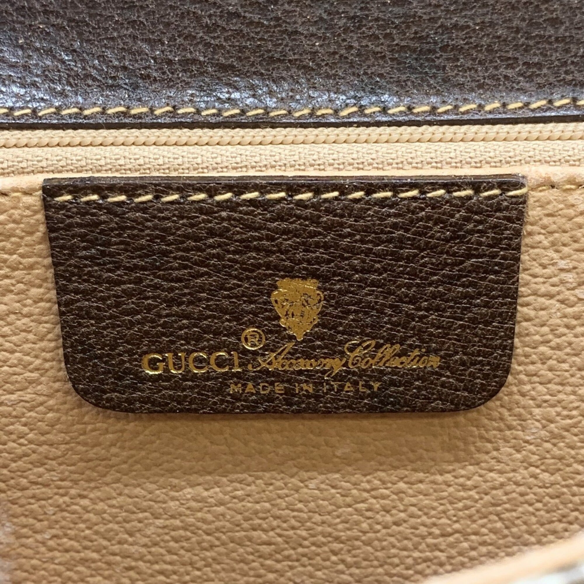 Gucci Brown Gg Supreme Shoulder Bag (Pre-Owned)