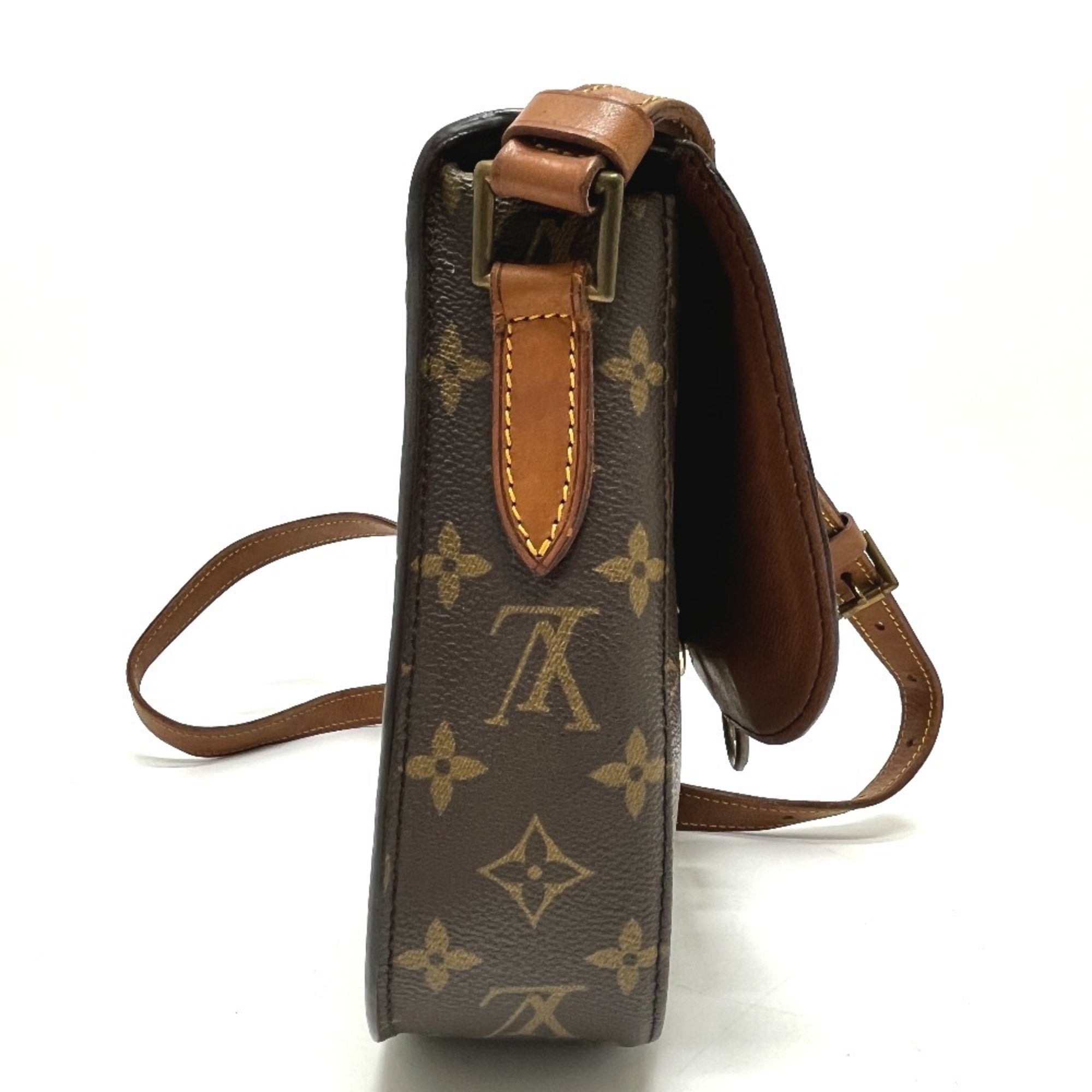 Louis Vuitton Brown Monogram Shoulder Bag (Pre-Owned)