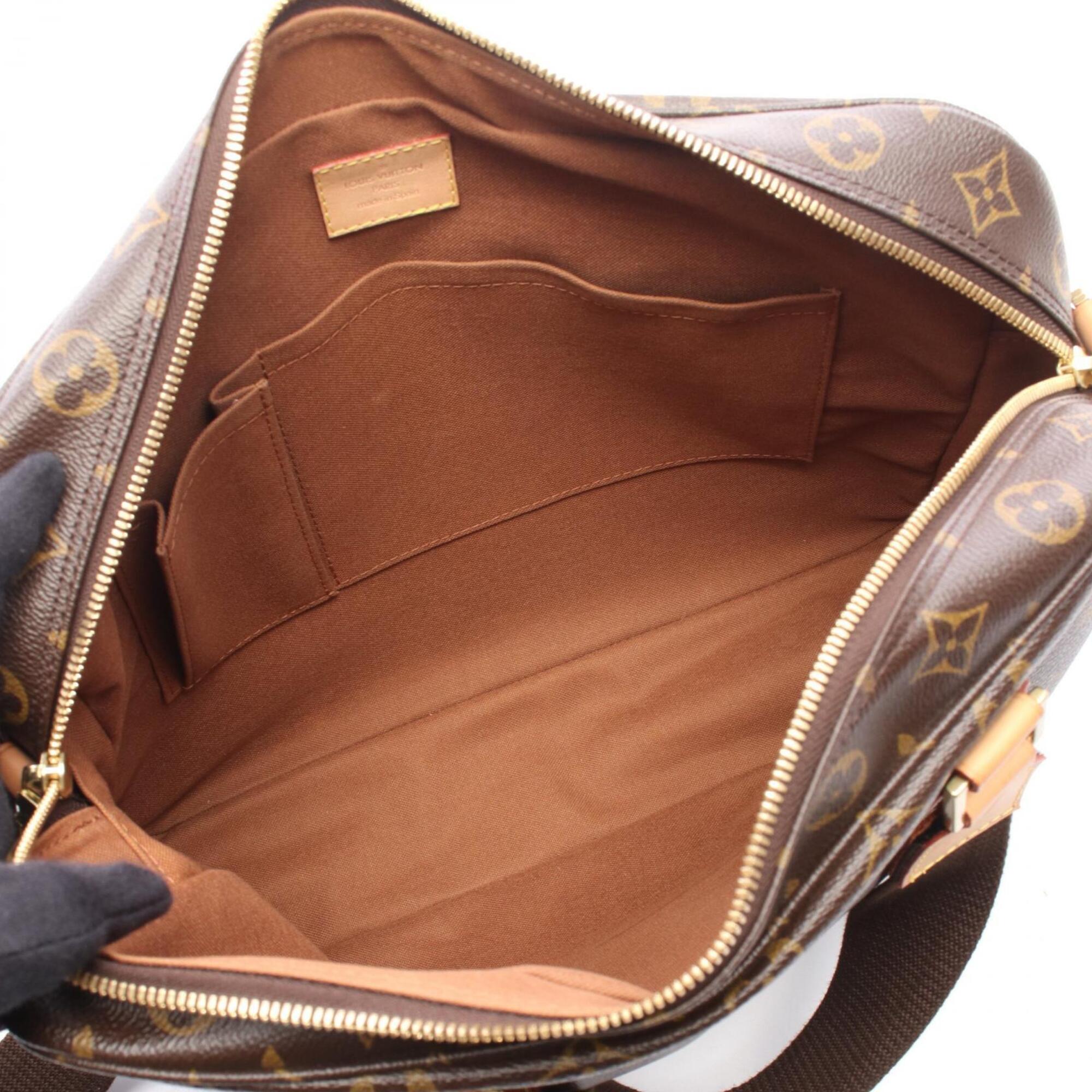 Louis Vuitton Brown Pvc Leather Handbag (Pre-Owned)