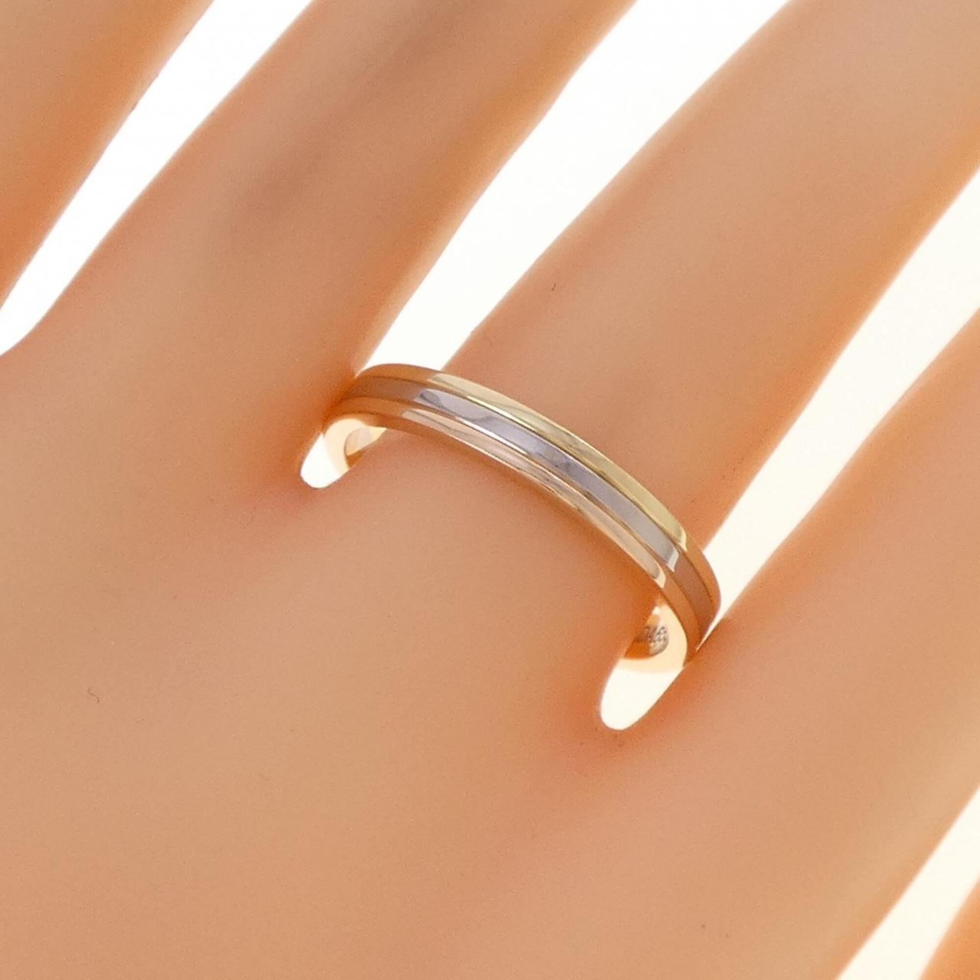 Cartier Pink Gold White Gold Yellow Gold Yellow Gold (18K) Pink Gold (18K) White Gold (18K) Band Ring (Pre-Owned)