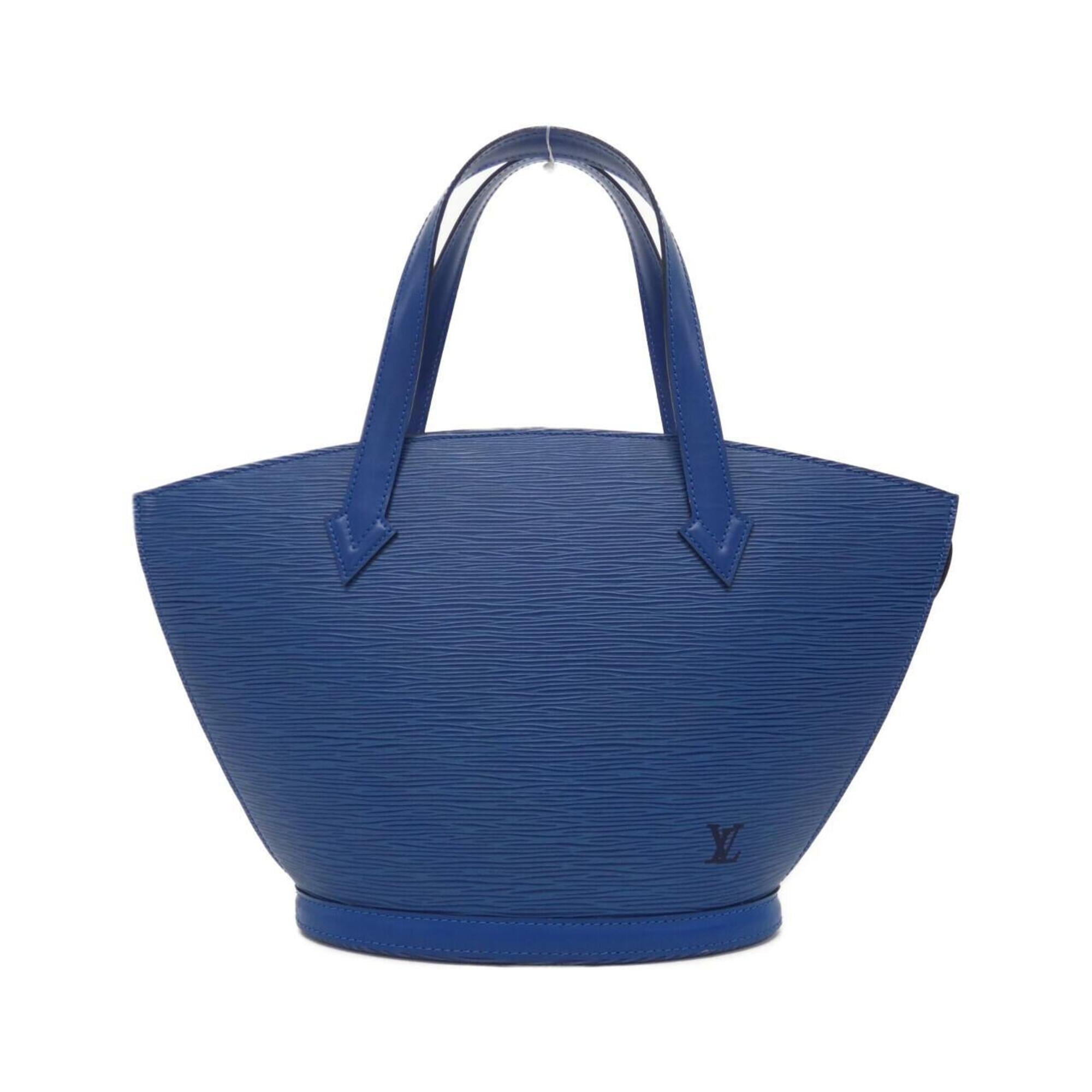 Louis Vuitton Blue Leather Handbag (Pre-Owned)