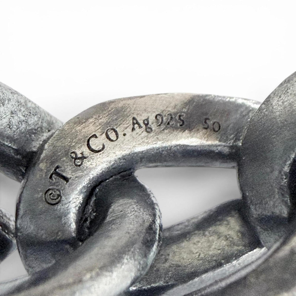 Tiffany Silver Silver 925 Band Ring (Pre-Owned)