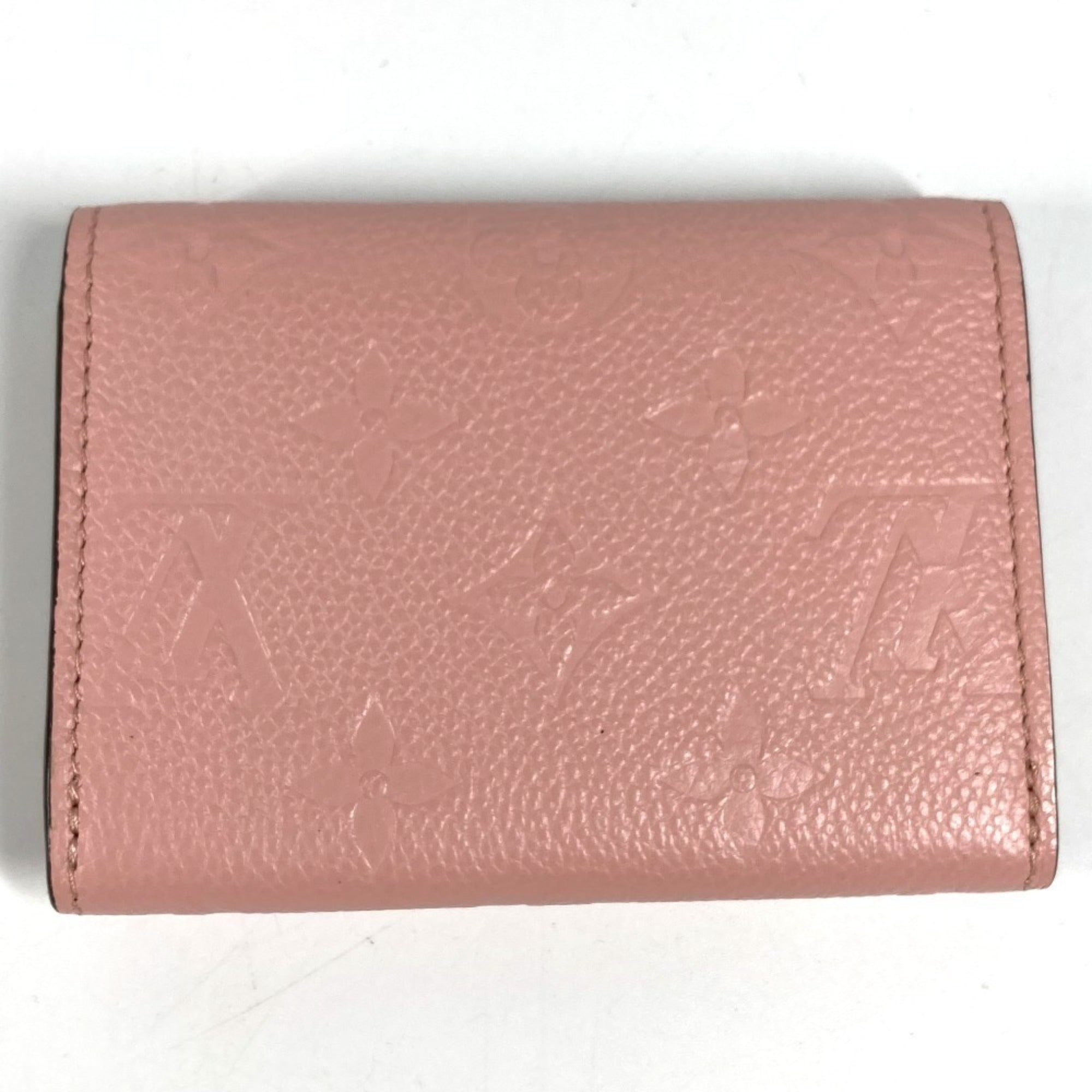 Louis Vuitton Pink Rose Poudre Monogram Empreinte Leather Wallet (Bi-Fold) (Pre-Owned)