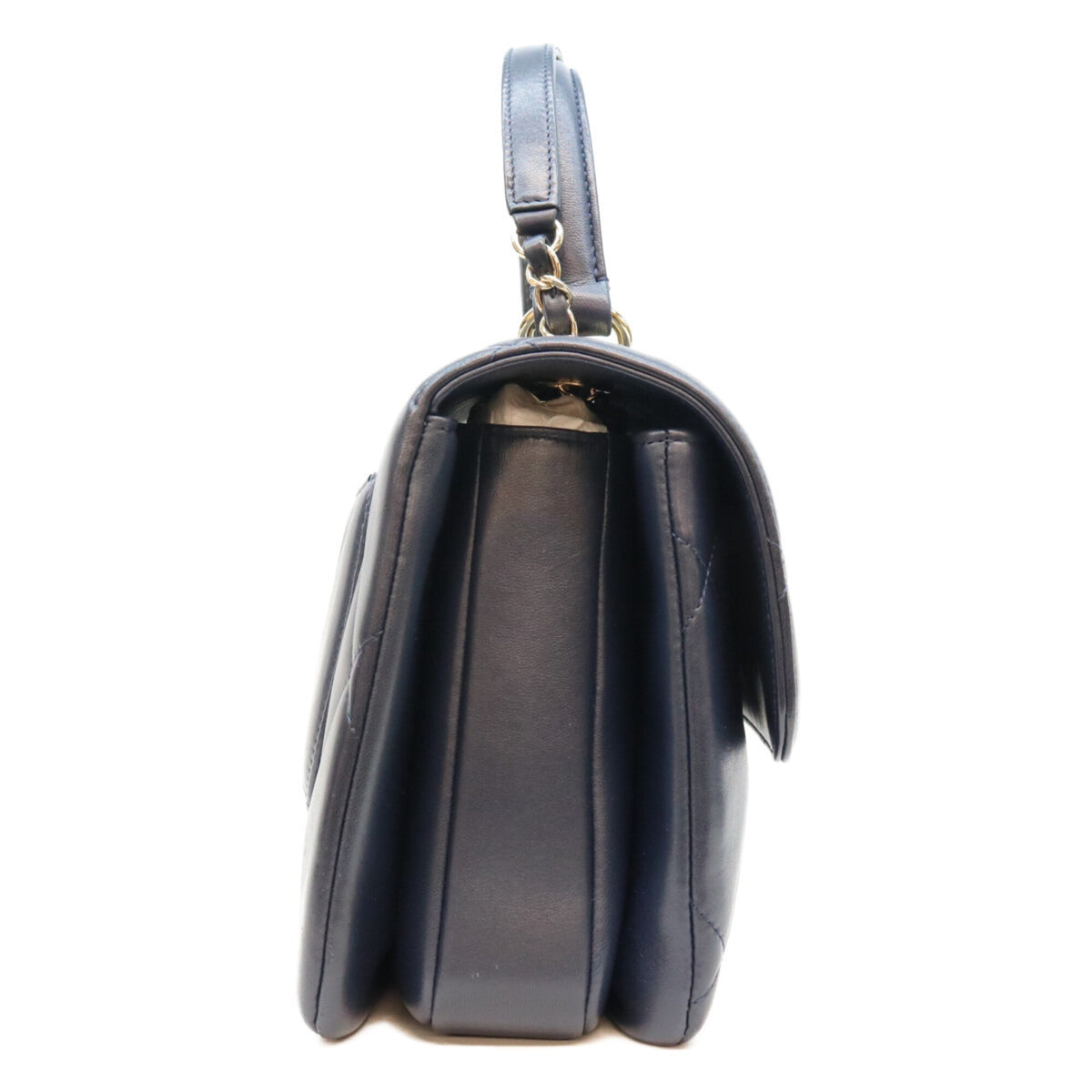 Chanel Black Leather Shoulder Bag (Pre-Owned)