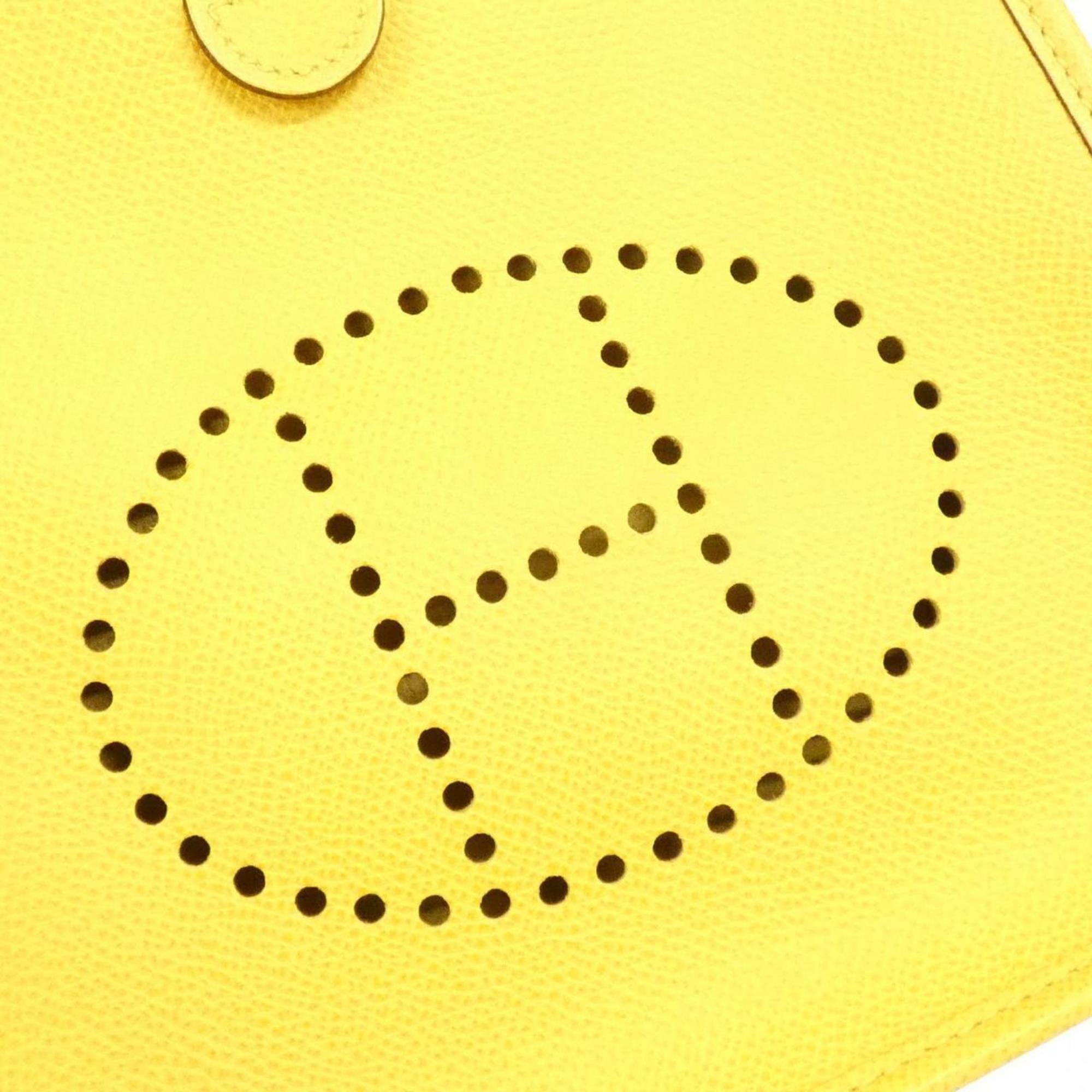 Hermes Jaune Epsom Leather Shoulder Bag (Pre-Owned)