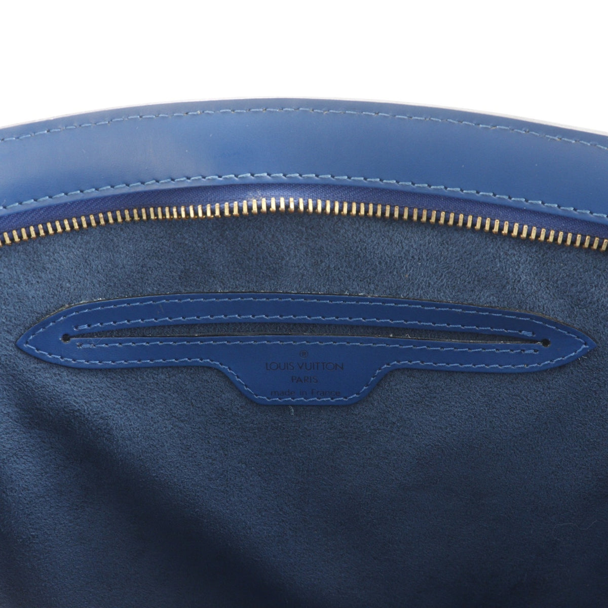 Louis Vuitton Toledo Blue Epi Leather Handbag (Pre-Owned)